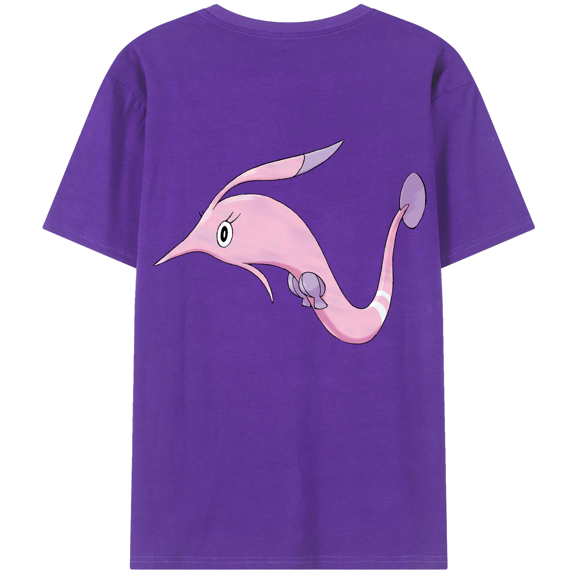 （画像用） ポケットモンスター Pokémon 綿100％半袖Tシャツ（背面プリント）