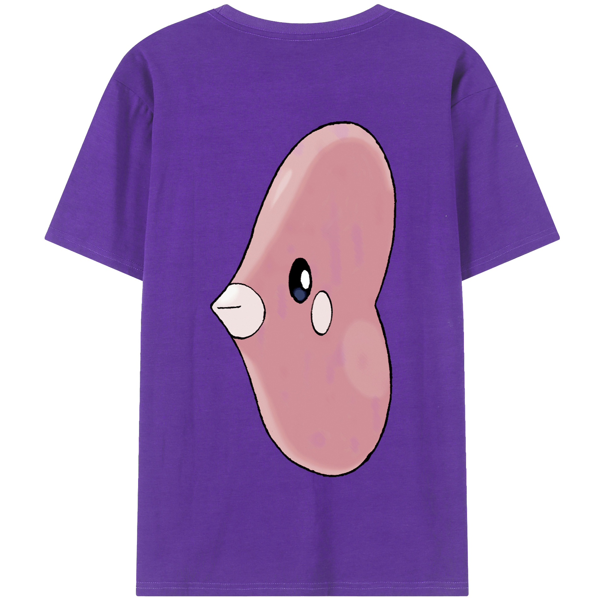 （画像用） ポケットモンスター Pokémon 綿100％半袖Tシャツ（背面プリント）