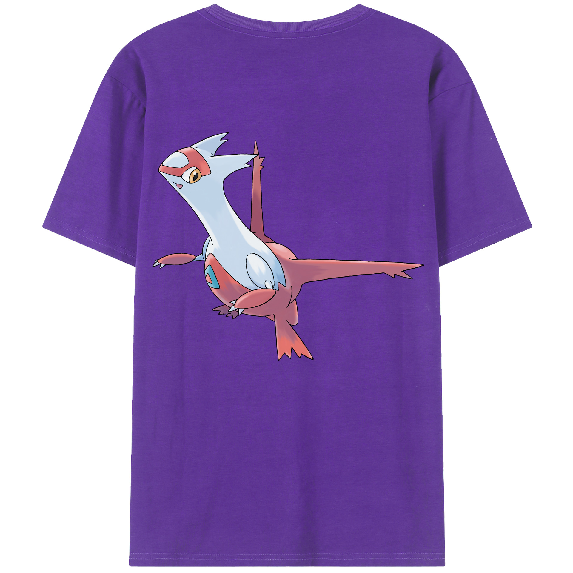 （画像用） ポケットモンスター Pokémon 綿100％半袖Tシャツ（背面プリント）