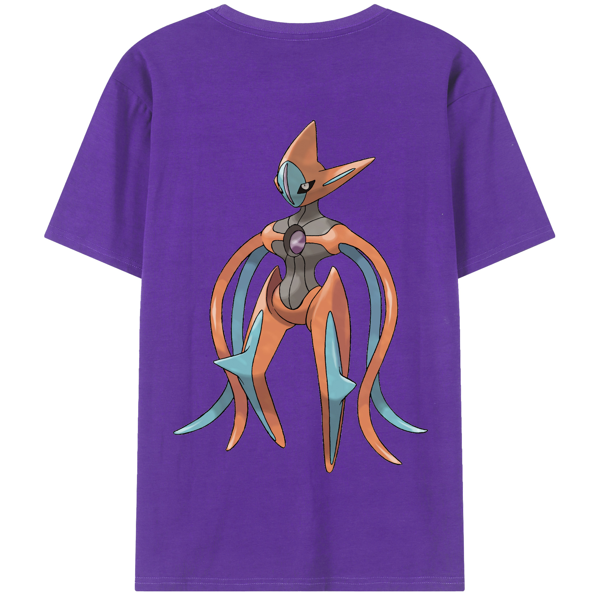 （画像用） ポケットモンスター Pokémon 綿100％半袖Tシャツ（背面プリント）