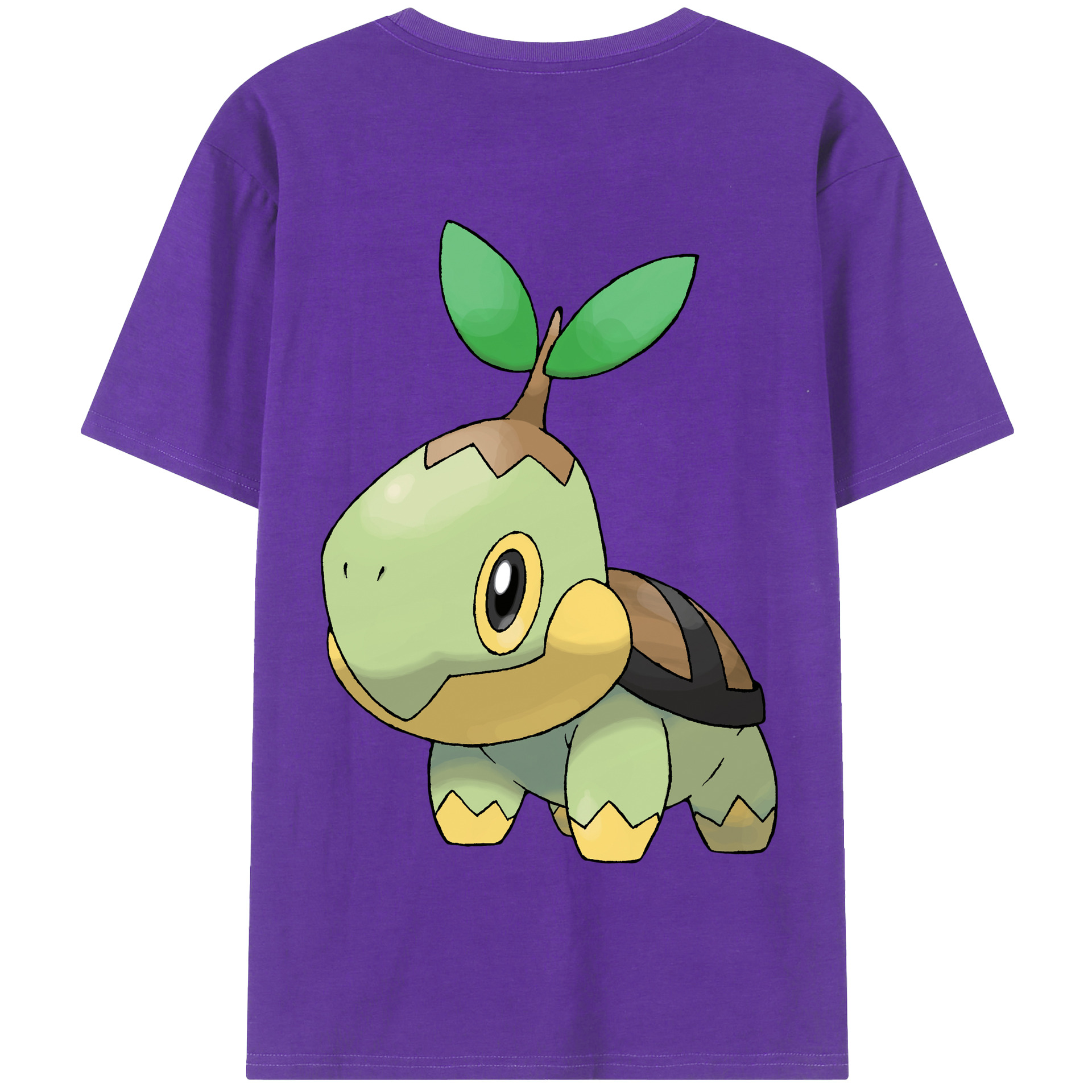 （画像用） ポケットモンスター Pokémon 綿100％半袖Tシャツ（背面プリント）