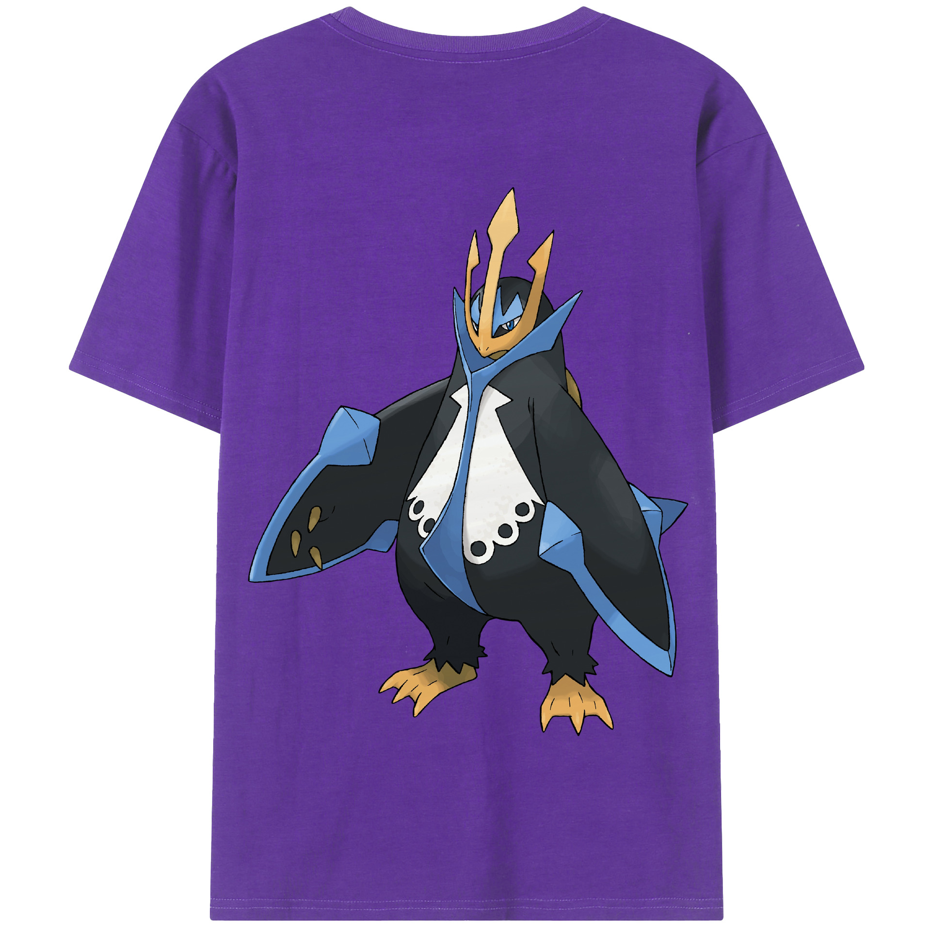 （画像用） ポケットモンスター Pokémon 綿100％半袖Tシャツ（背面プリント）
