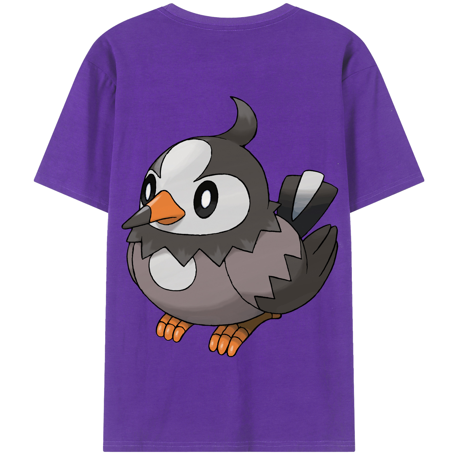（画像用） ポケットモンスター Pokémon 綿100％半袖Tシャツ（背面プリント）