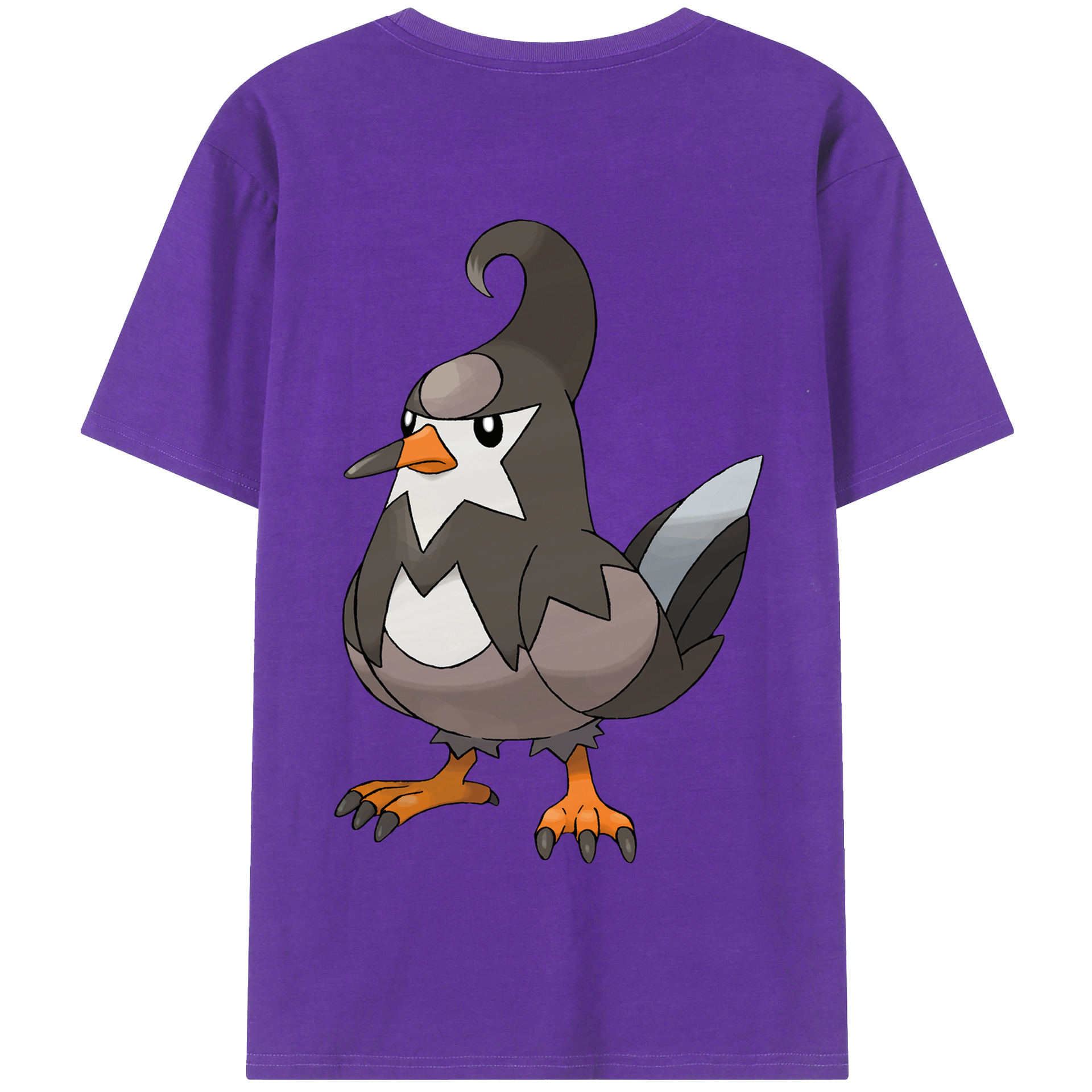 （画像用） ポケットモンスター Pokémon 綿100％半袖Tシャツ（背面プリント）