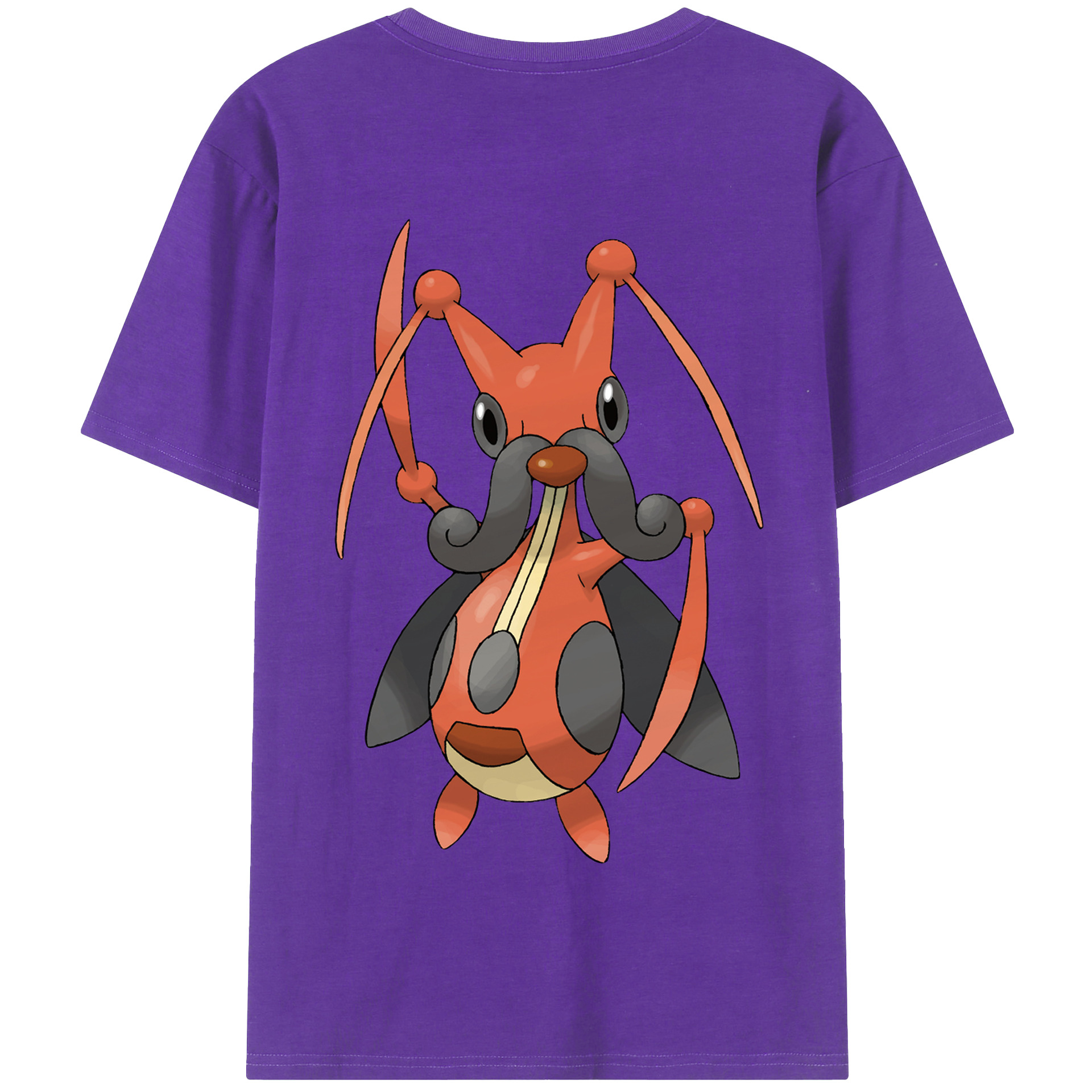 （画像用） ポケットモンスター Pokémon 綿100％半袖Tシャツ（背面プリント）