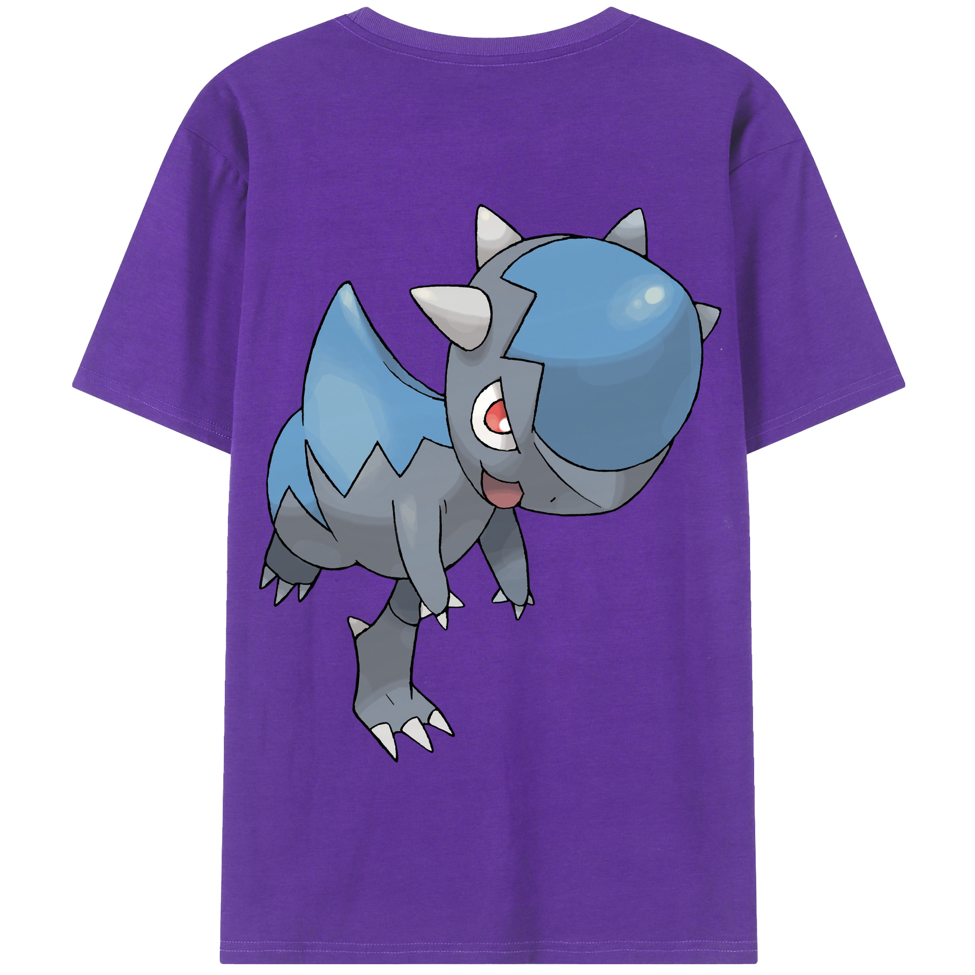 （画像用） ポケットモンスター Pokémon 綿100％半袖Tシャツ（背面プリント）