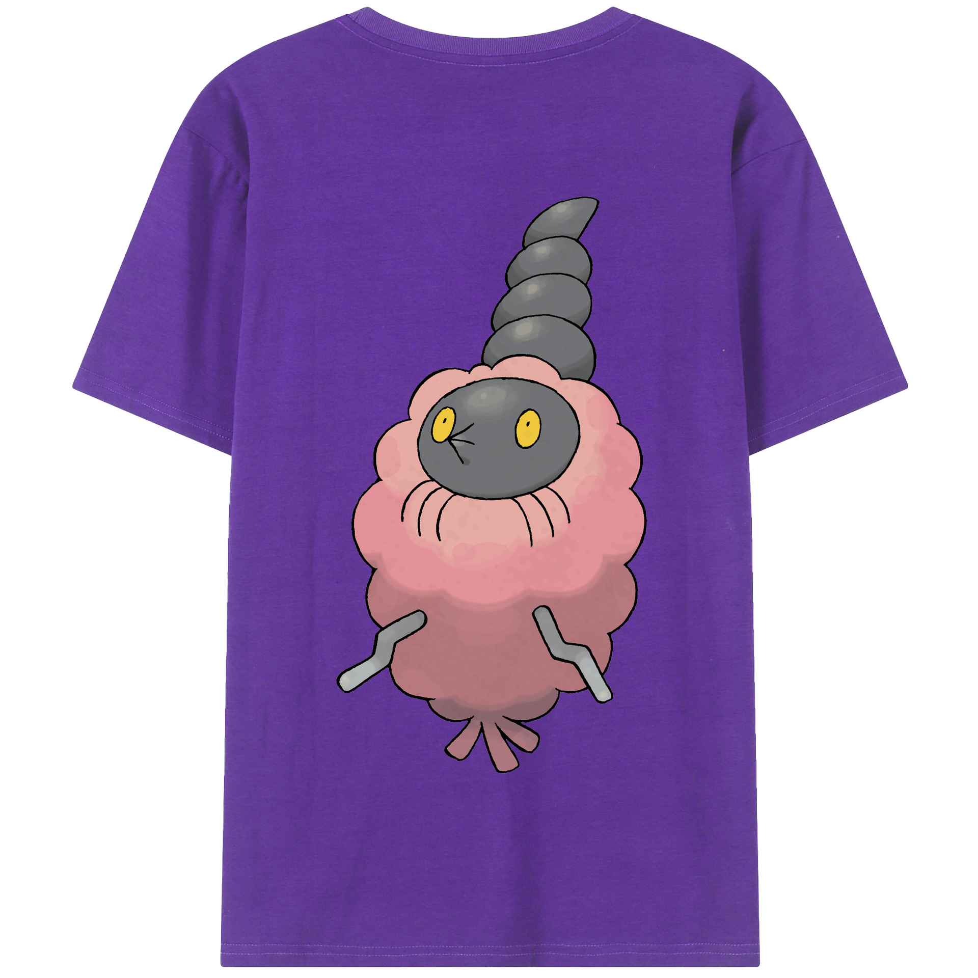（画像用） ポケットモンスター Pokémon 綿100％半袖Tシャツ（背面プリント）