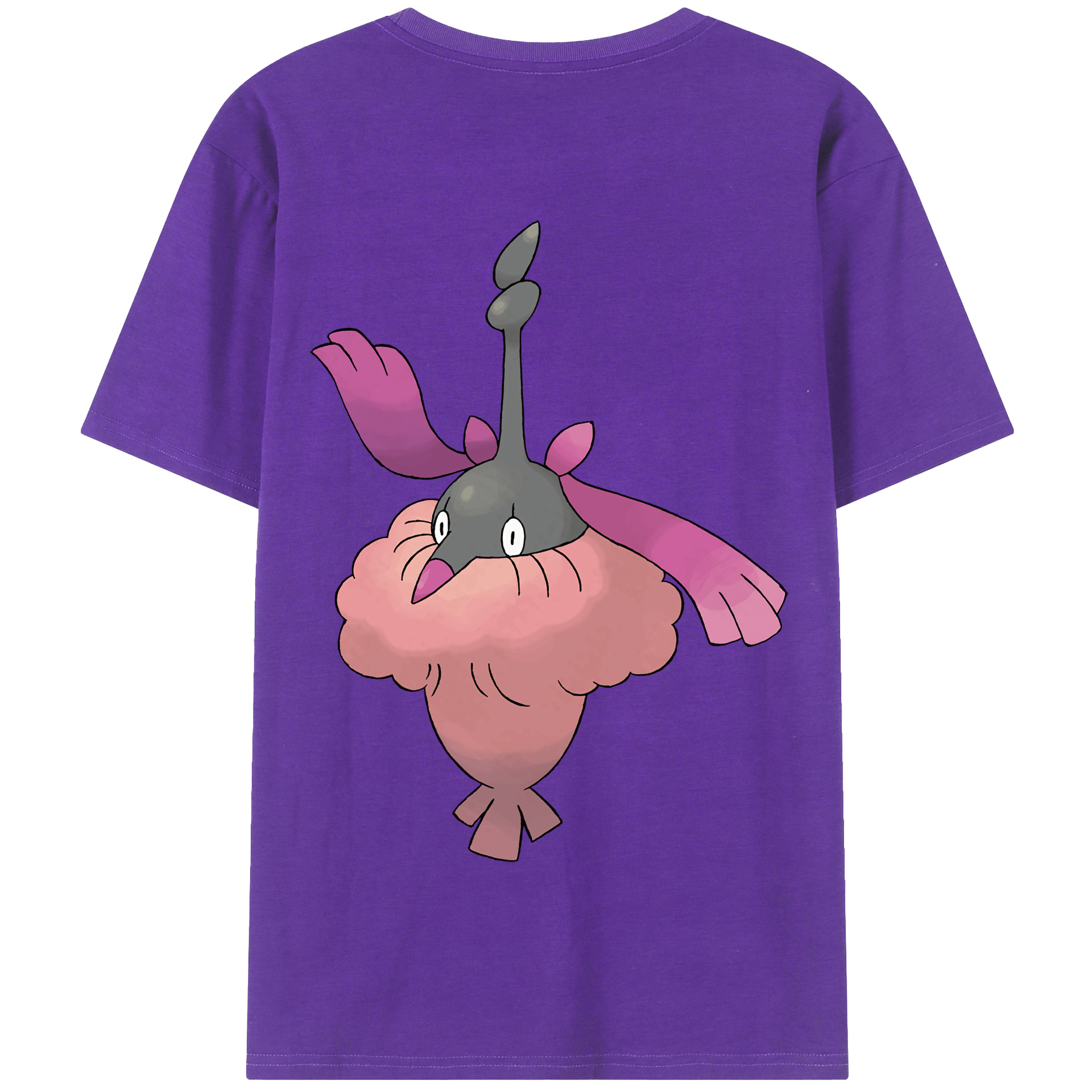 （画像用） ポケットモンスター Pokémon 綿100％半袖Tシャツ（背面プリント）