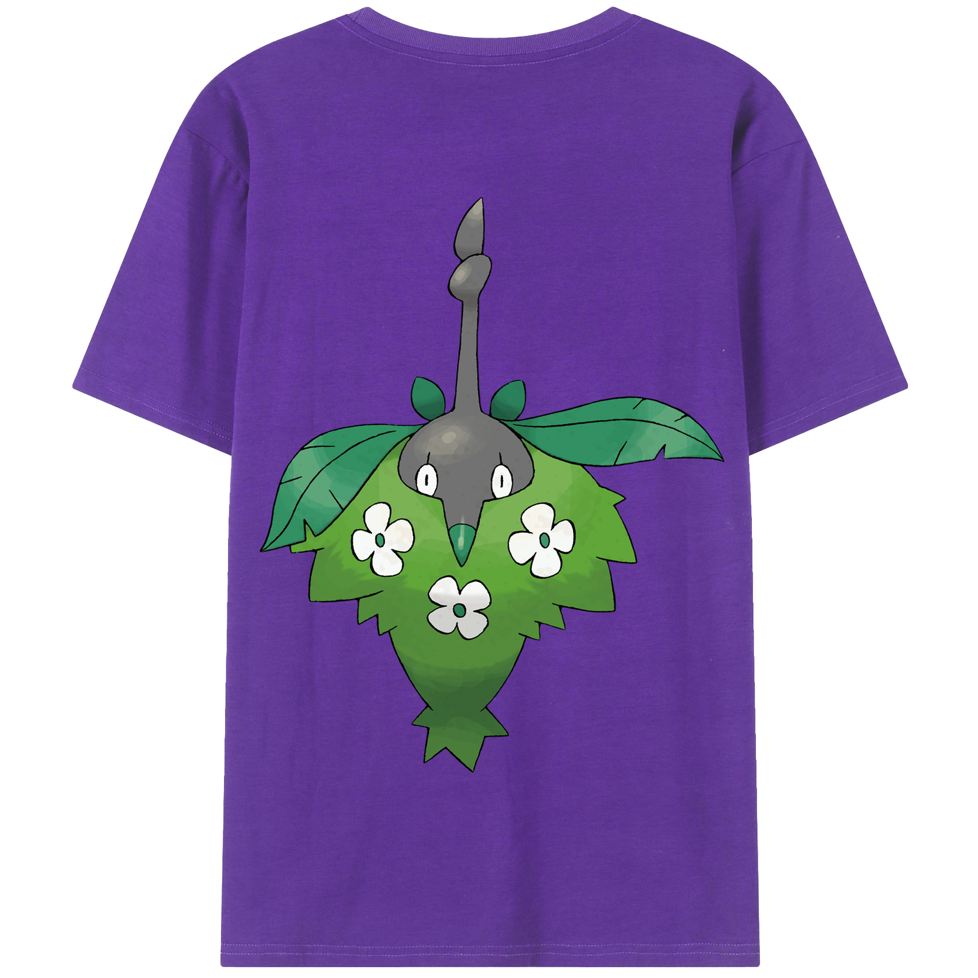（画像用） ポケットモンスター Pokémon 綿100％半袖Tシャツ（背面プリント）