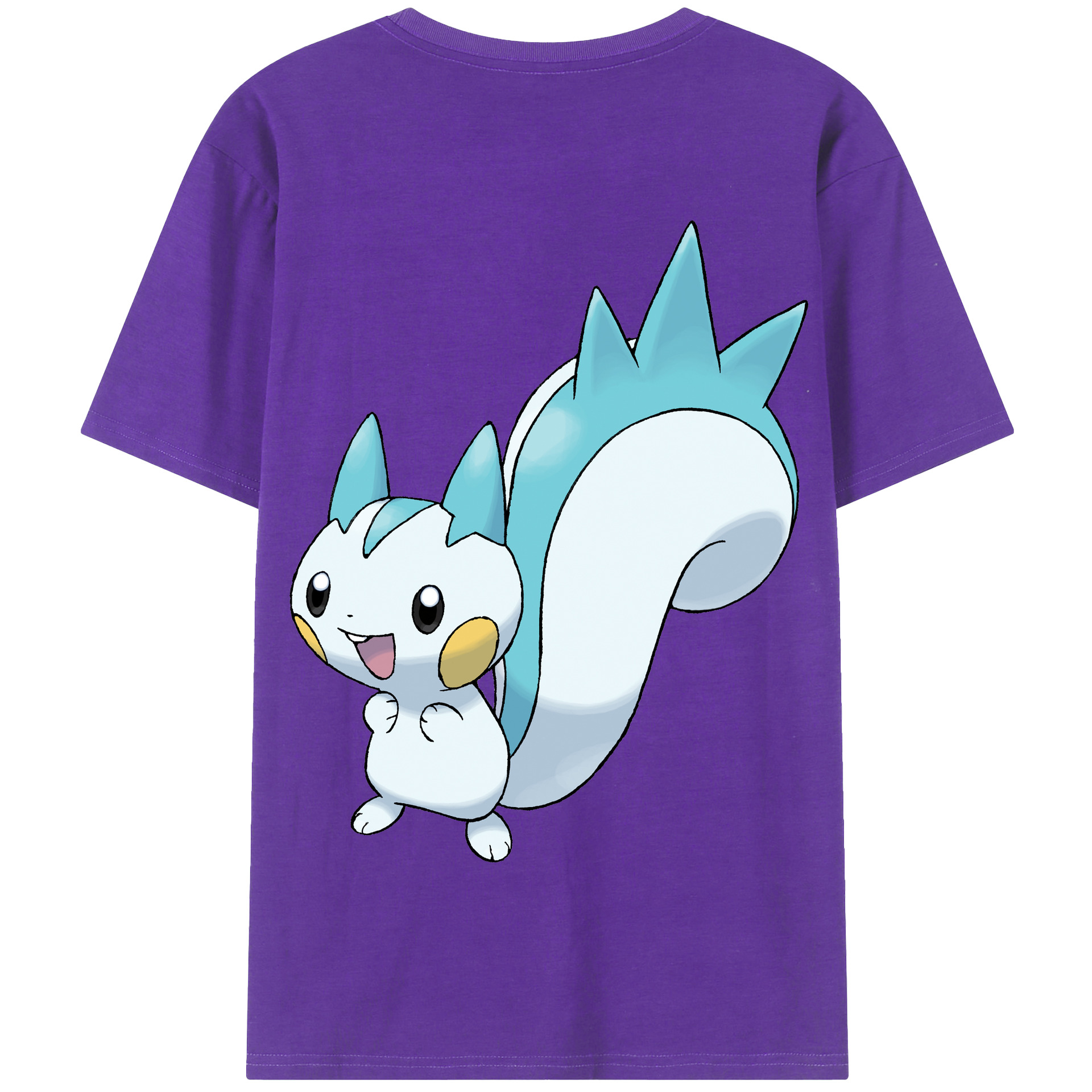 （画像用） ポケットモンスター Pokémon 綿100％半袖Tシャツ（背面プリント）