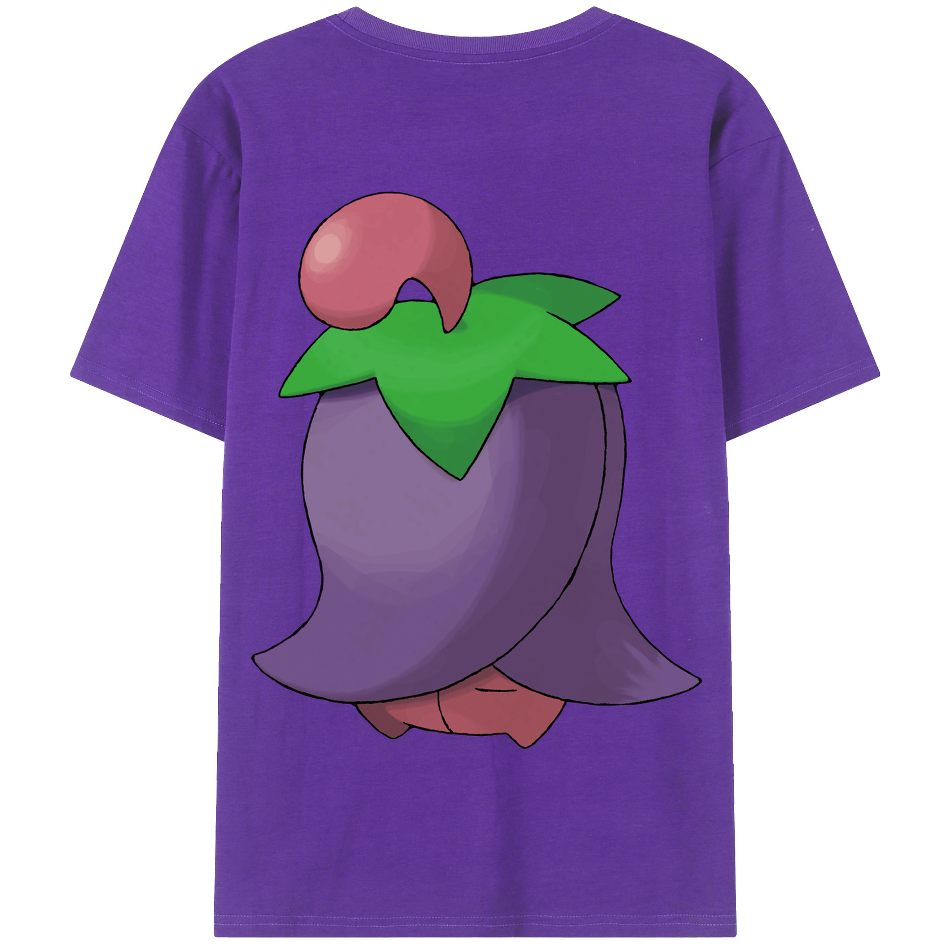 （画像用） ポケットモンスター Pokémon 綿100％半袖Tシャツ（背面プリント）