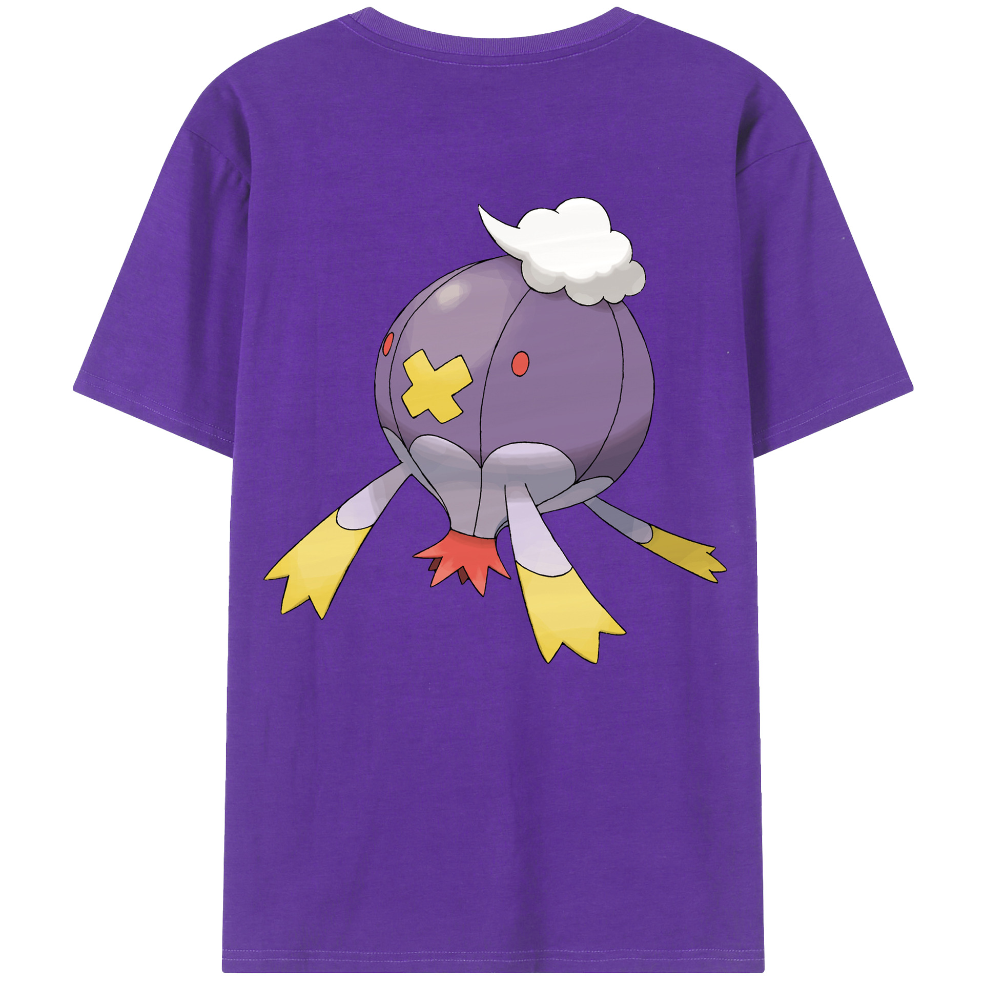 （画像用） ポケットモンスター Pokémon 綿100％半袖Tシャツ（背面プリント）