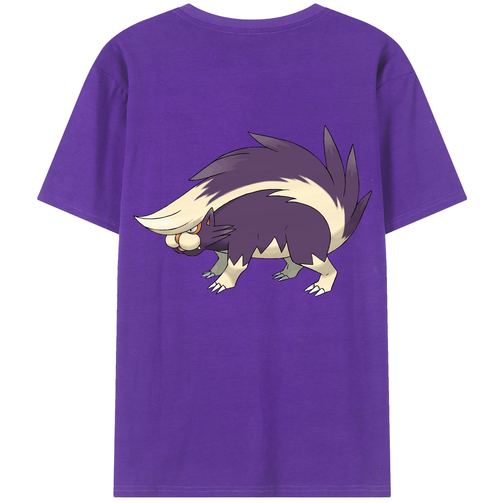 （画像用） ポケットモンスター Pokémon 綿100％半袖Tシャツ（背面プリント）