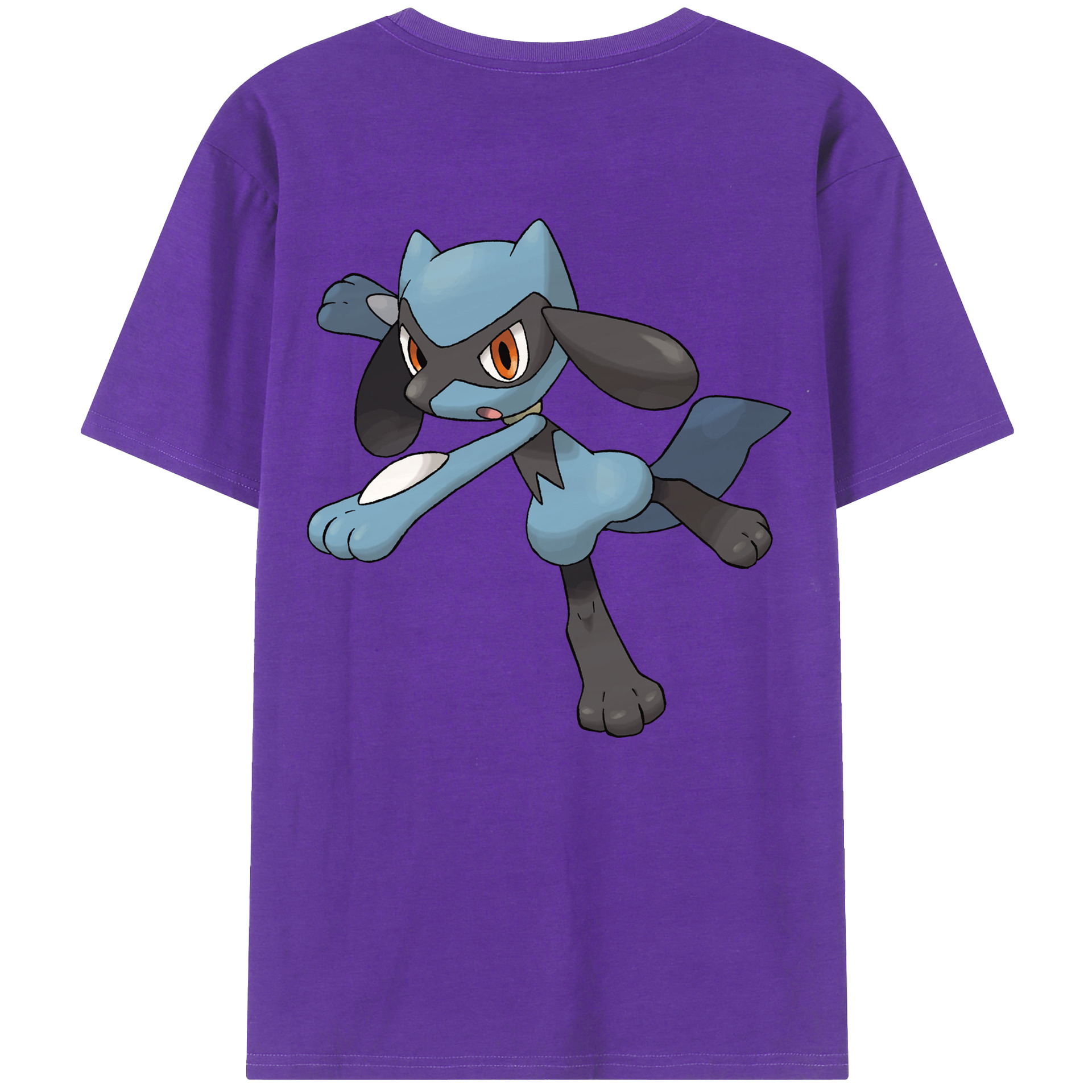 （画像用） ポケットモンスター Pokémon 綿100％半袖Tシャツ（背面プリント）