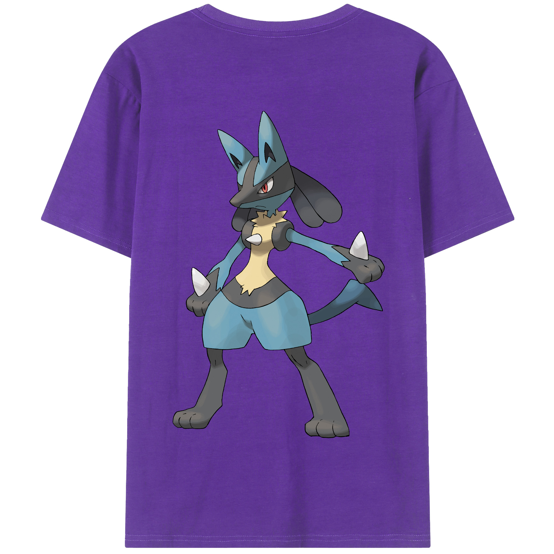 （画像用） ポケットモンスター Pokémon 綿100％半袖Tシャツ（背面プリント）