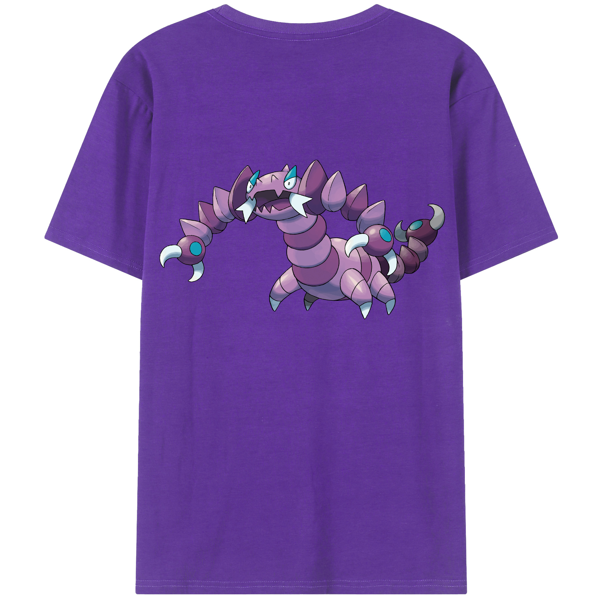 （画像用） ポケットモンスター Pokémon 綿100％半袖Tシャツ（背面プリント）