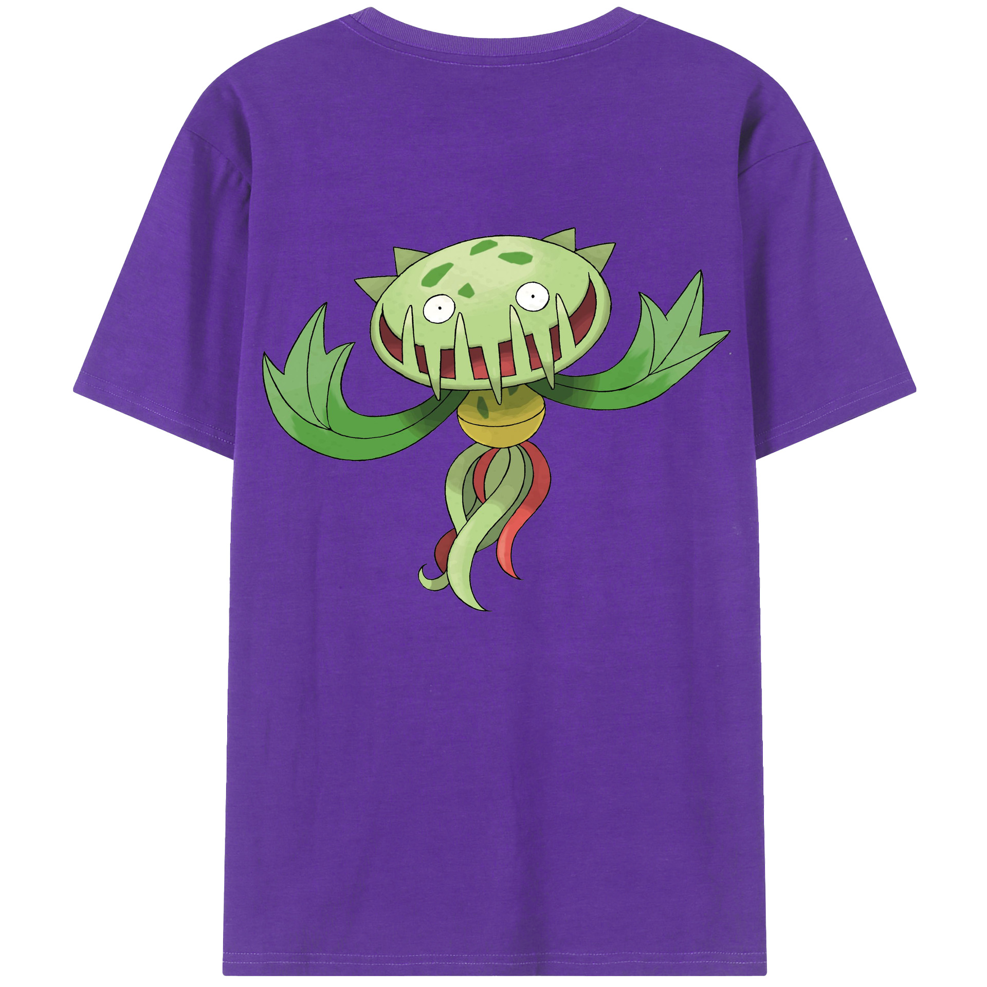 （画像用） ポケットモンスター Pokémon 綿100％半袖Tシャツ（背面プリント）
