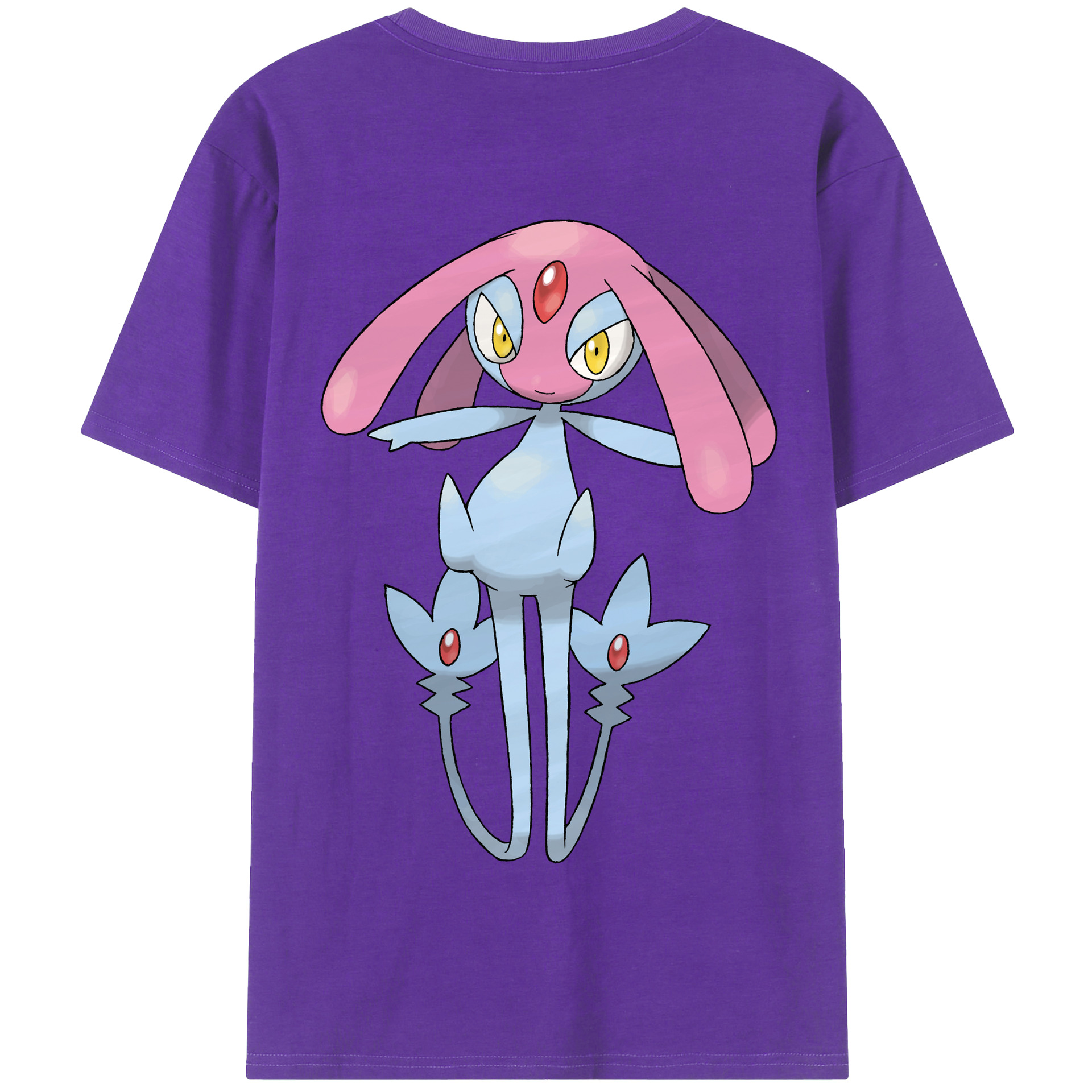 （画像用） ポケットモンスター Pokémon 綿100％半袖Tシャツ（背面プリント）