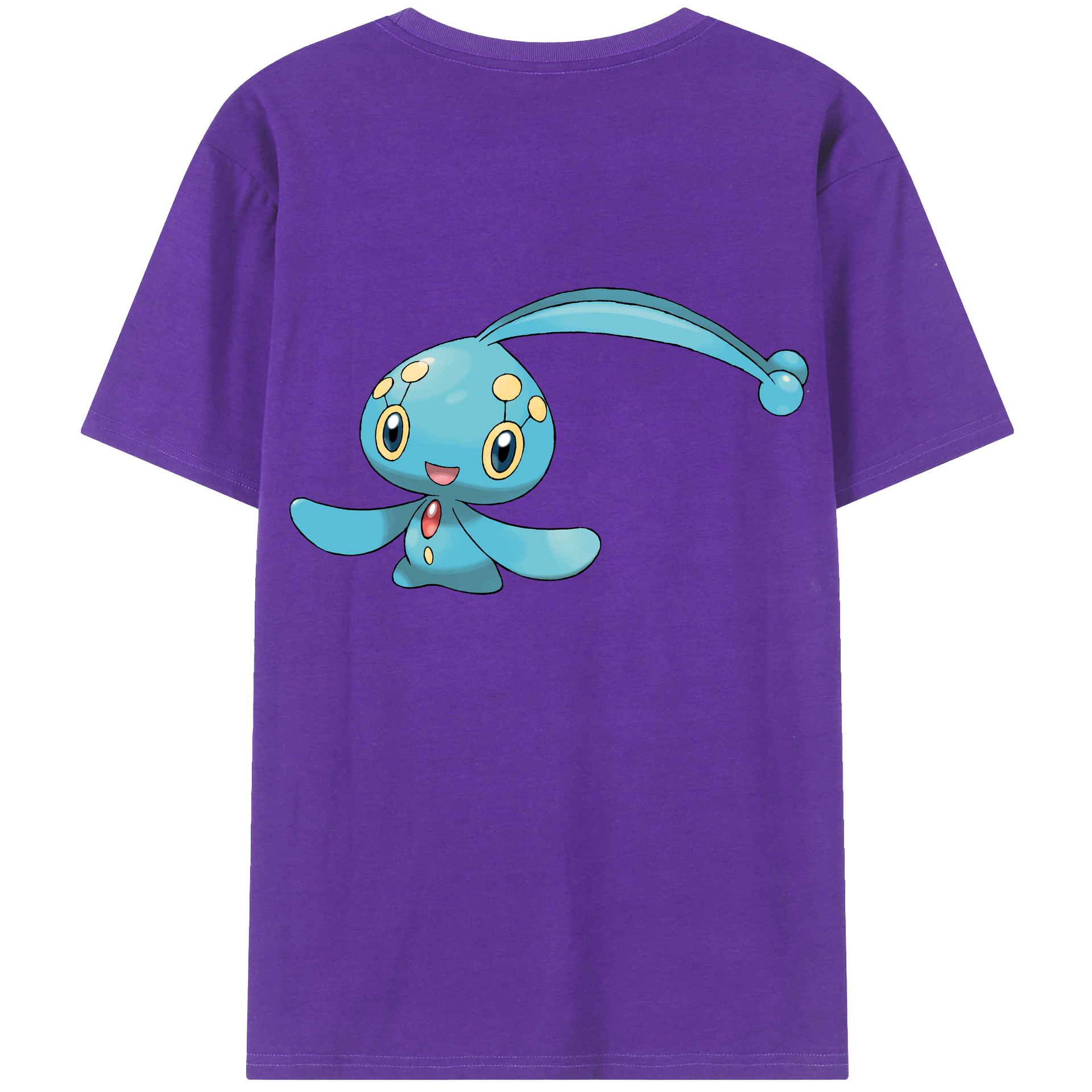 （画像用） ポケットモンスター Pokémon 綿100％半袖Tシャツ（背面プリント）