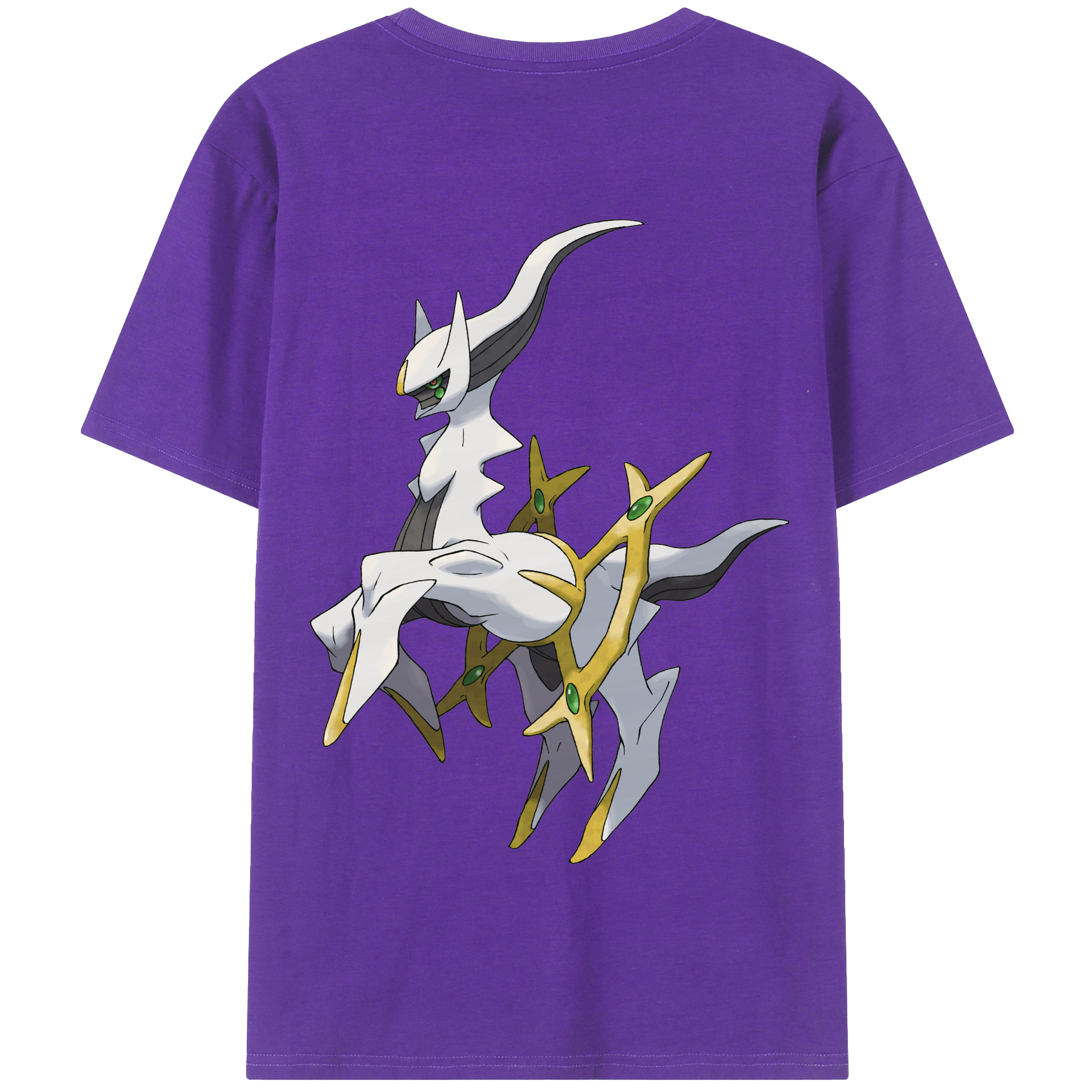 （画像用） ポケットモンスター Pokémon 綿100％半袖Tシャツ（背面プリント）