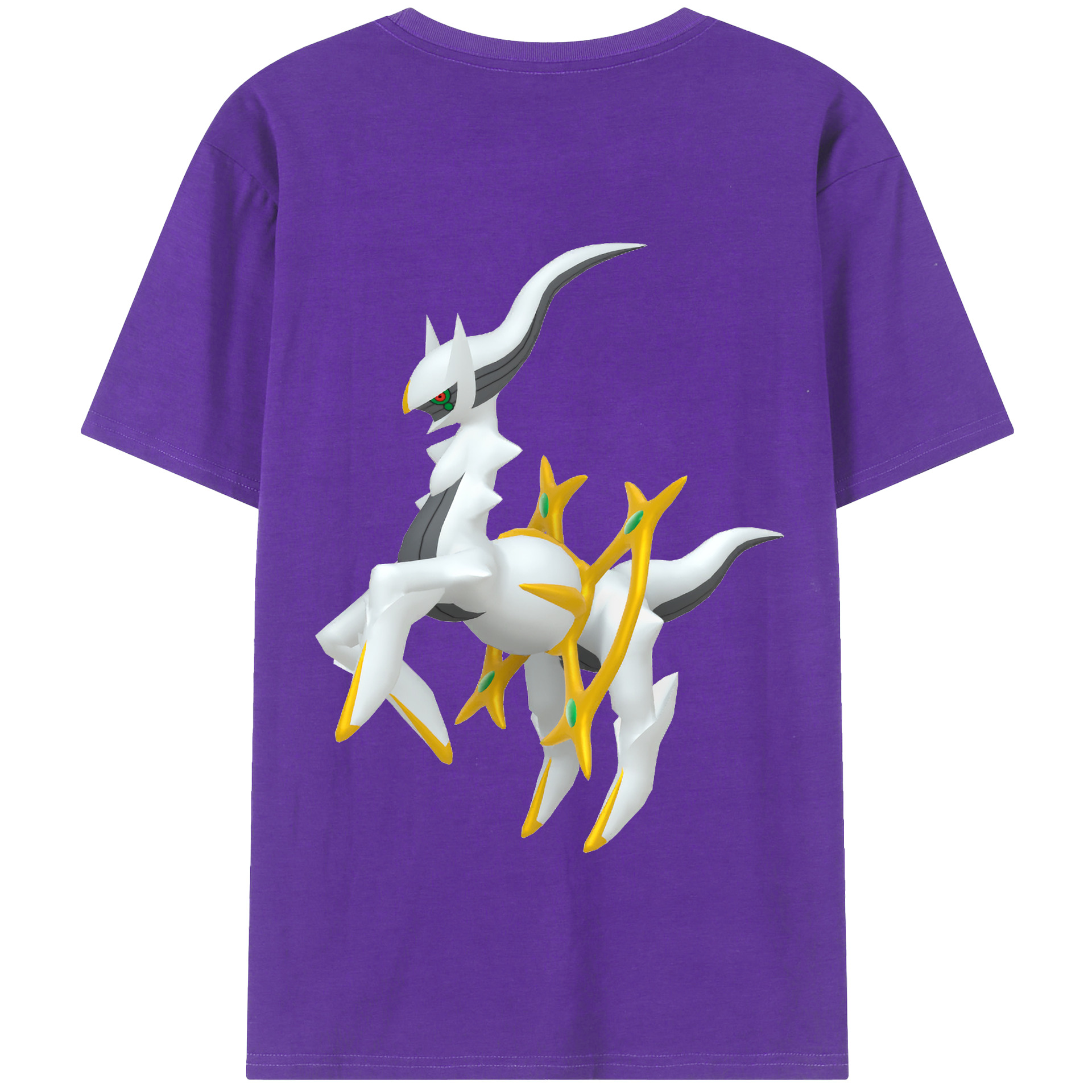 （画像用） ポケットモンスター Pokémon 綿100％半袖Tシャツ（背面プリント）
