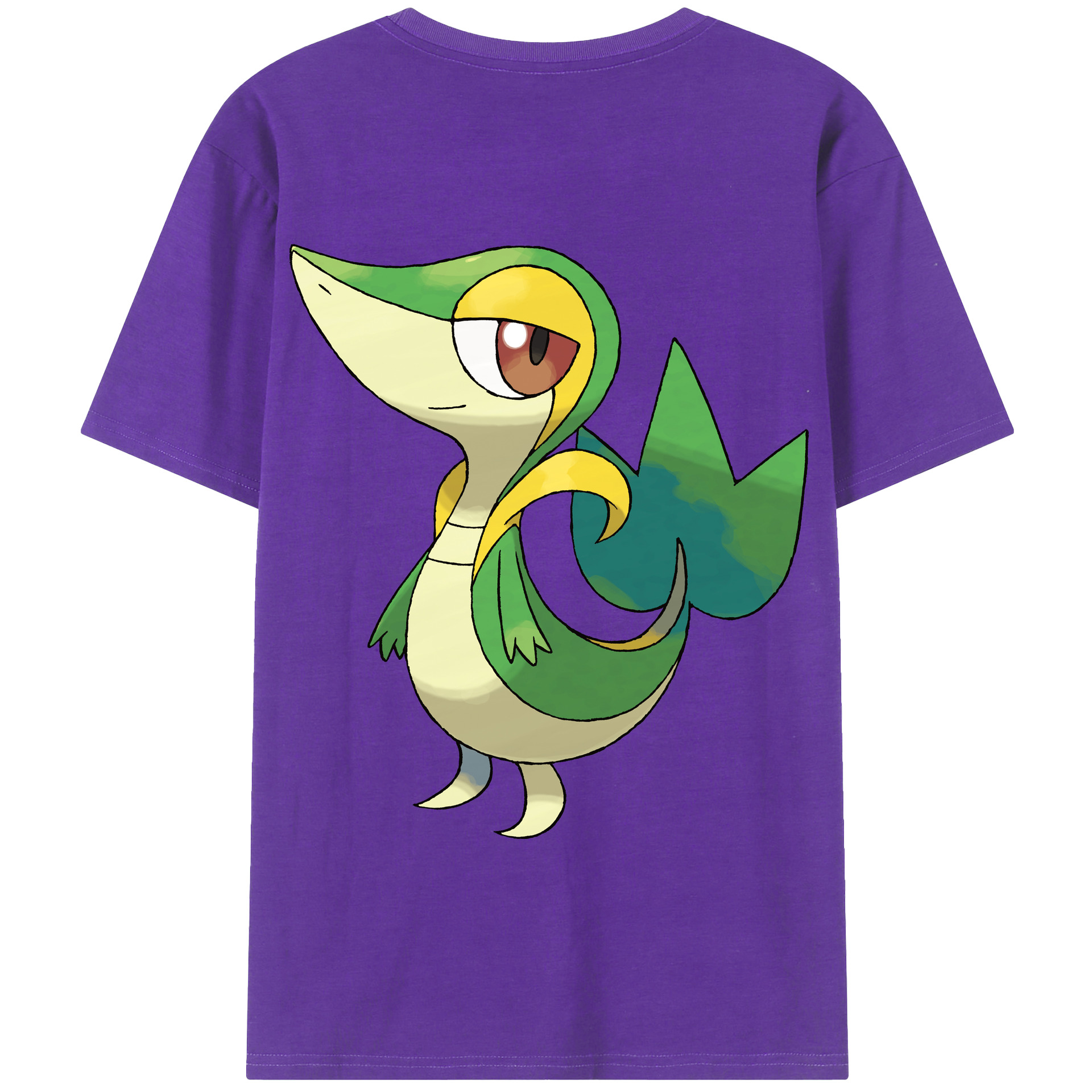 （画像用） ポケットモンスター Pokémon 綿100％半袖Tシャツ（背面プリント）