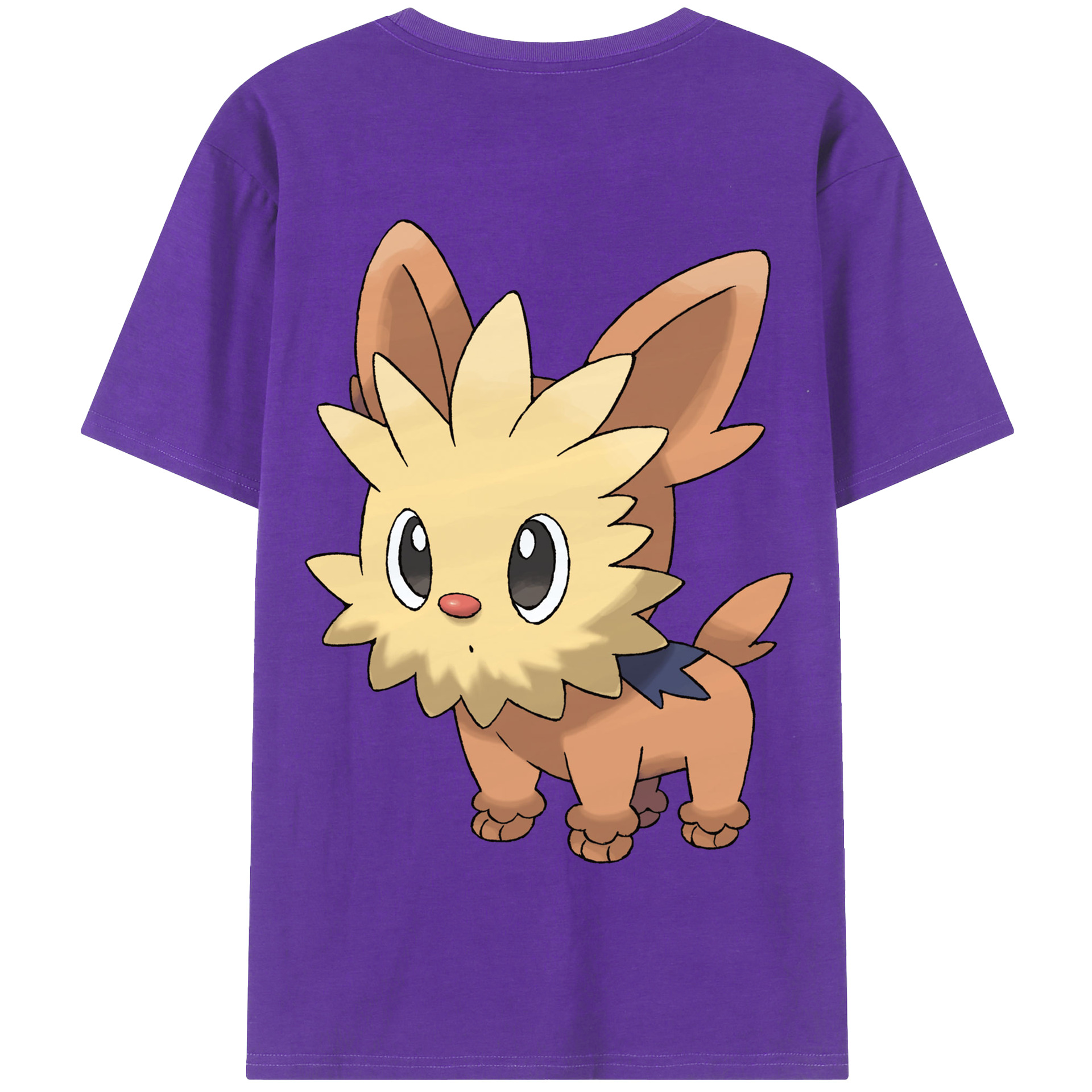 （画像用） ポケットモンスター Pokémon 綿100％半袖Tシャツ（背面プリント）