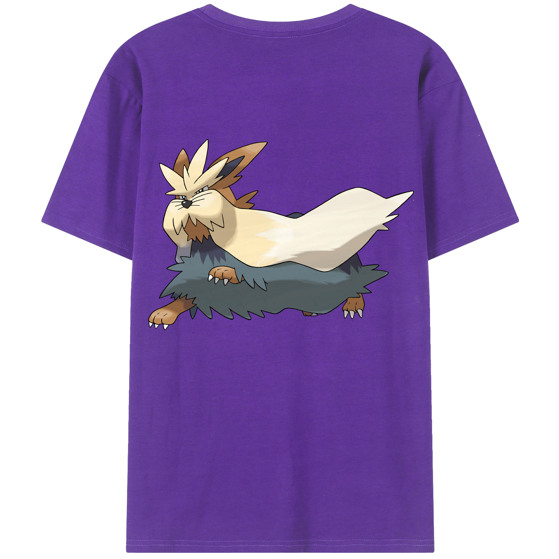 （画像用） ポケットモンスター Pokémon 綿100％半袖Tシャツ（背面プリント）