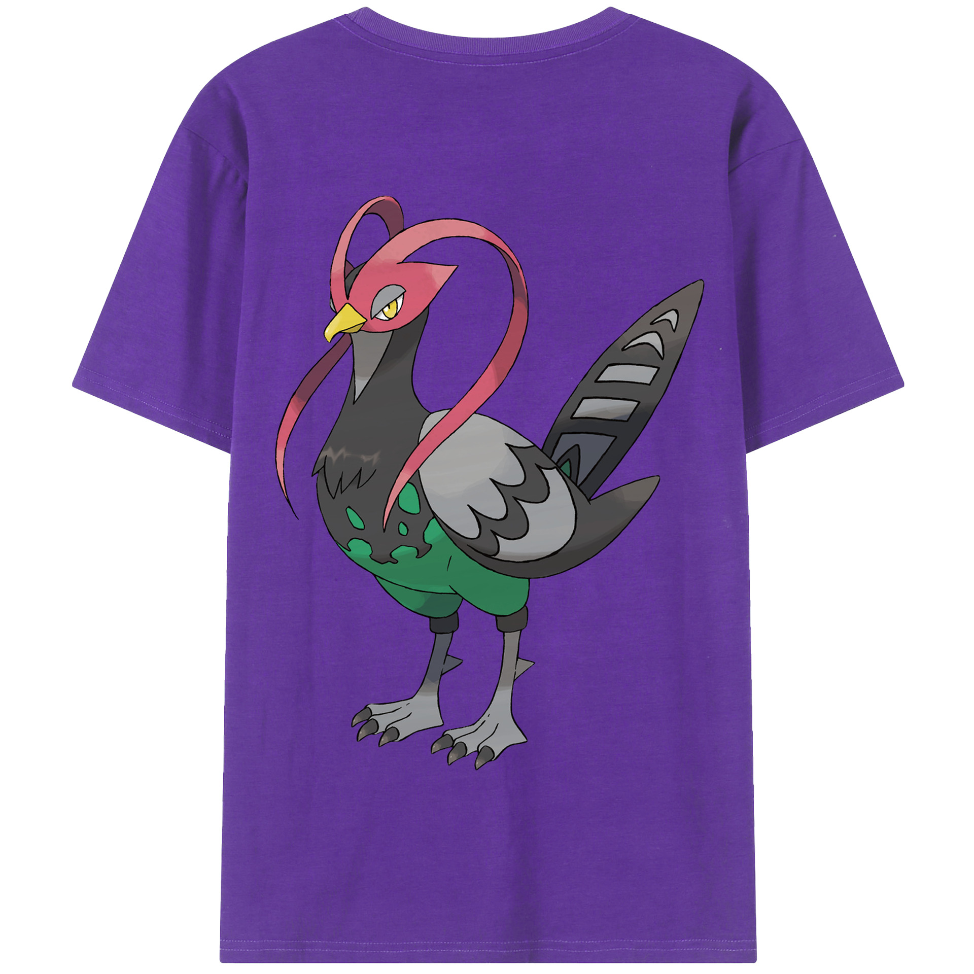 （画像用） ポケットモンスター Pokémon 綿100％半袖Tシャツ（背面プリント）