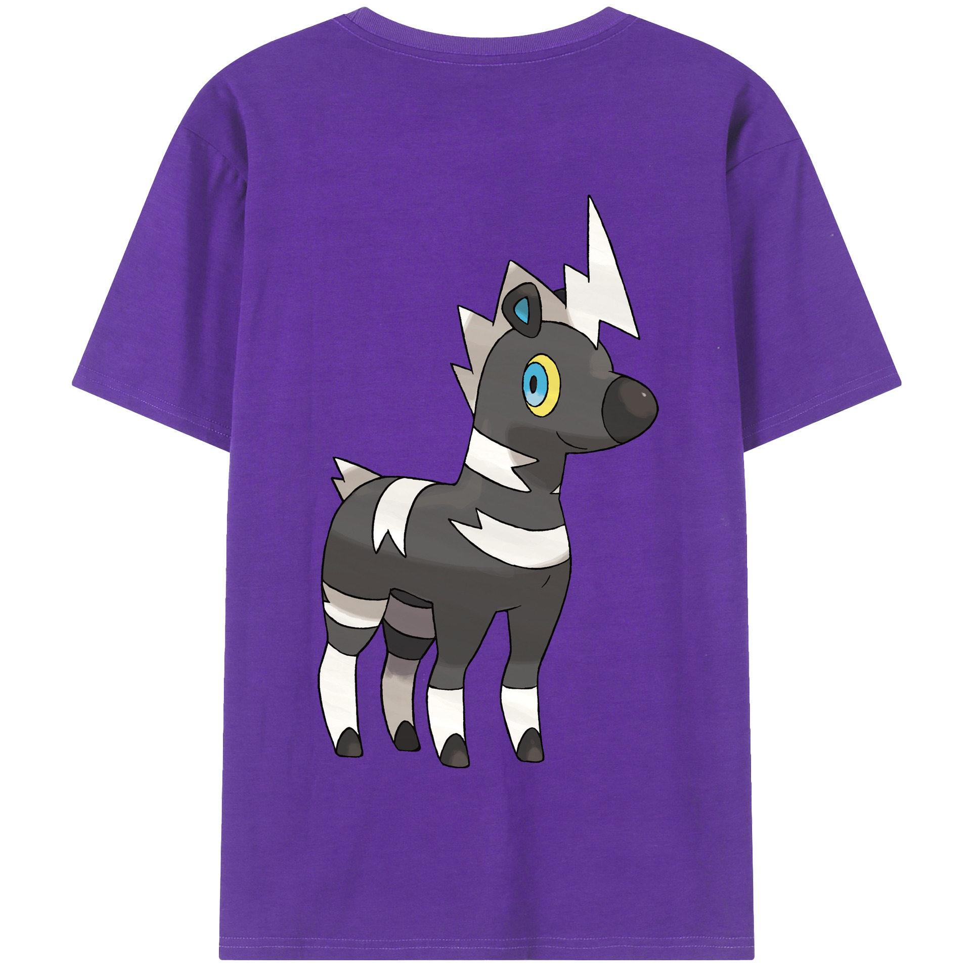 （画像用） ポケットモンスター Pokémon 綿100％半袖Tシャツ（背面プリント）