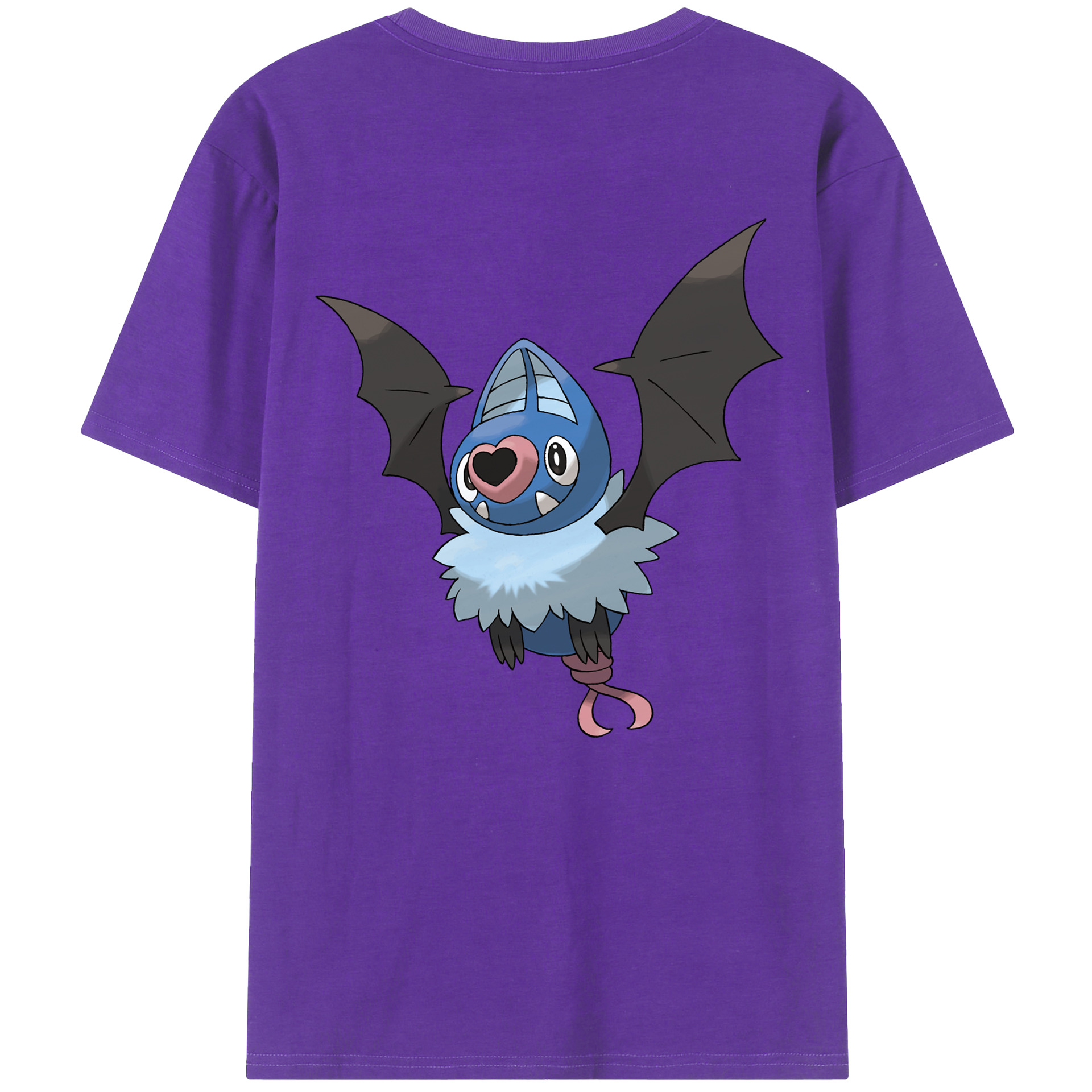 （画像用） ポケットモンスター Pokémon 綿100％半袖Tシャツ（背面プリント）