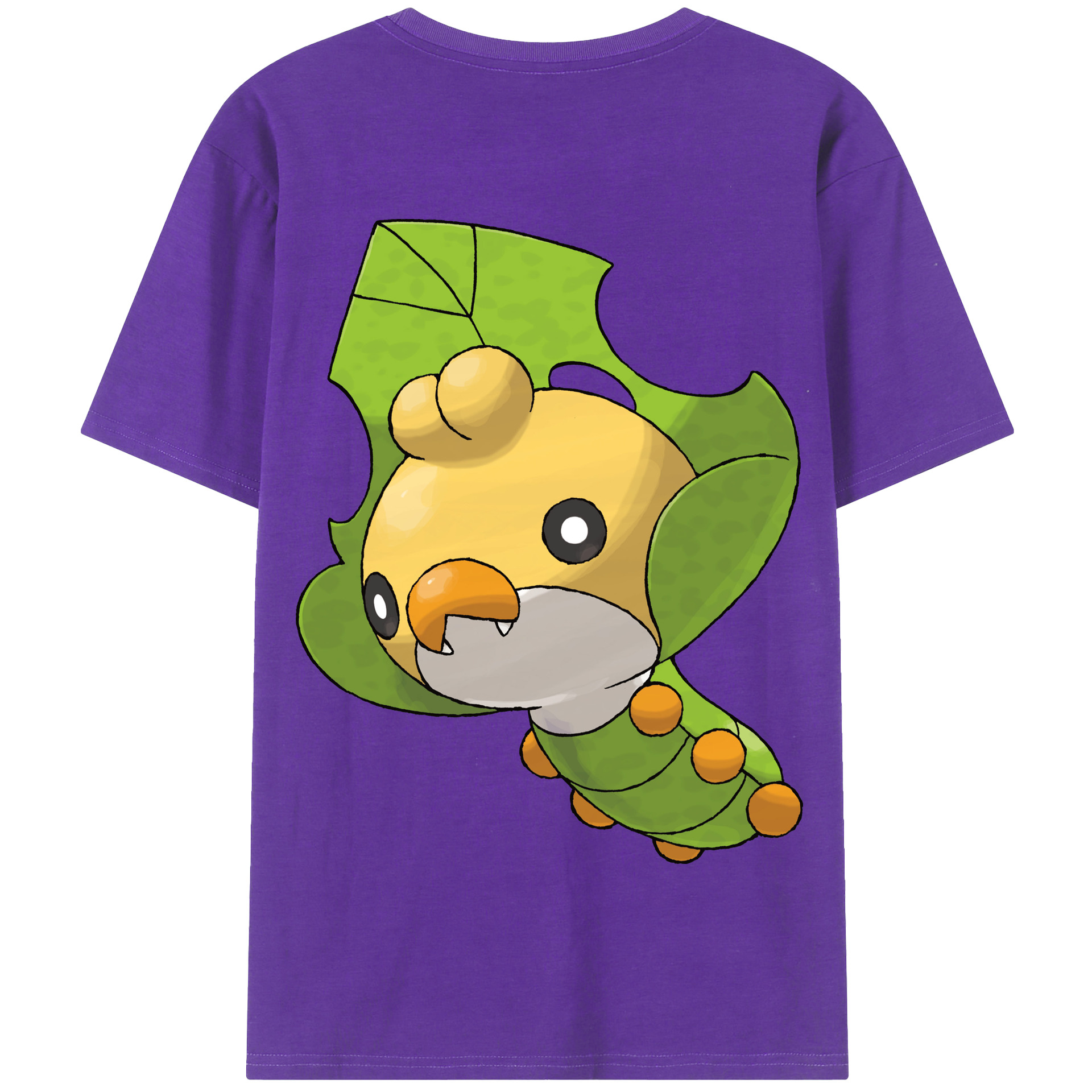 （画像用） ポケットモンスター Pokémon 綿100％半袖Tシャツ（背面プリント）