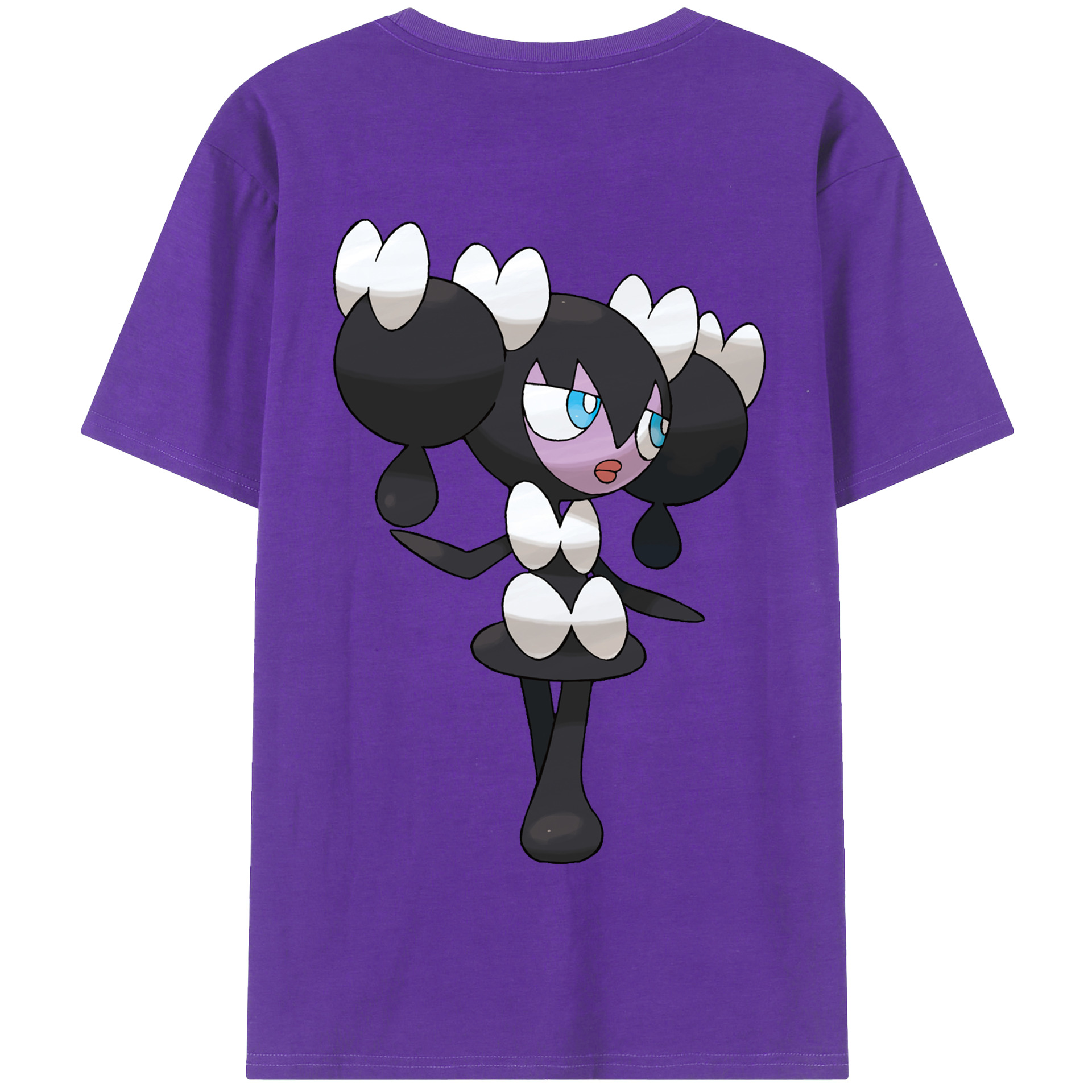 （画像用） ポケットモンスター Pokémon 綿100％半袖Tシャツ（背面プリント）