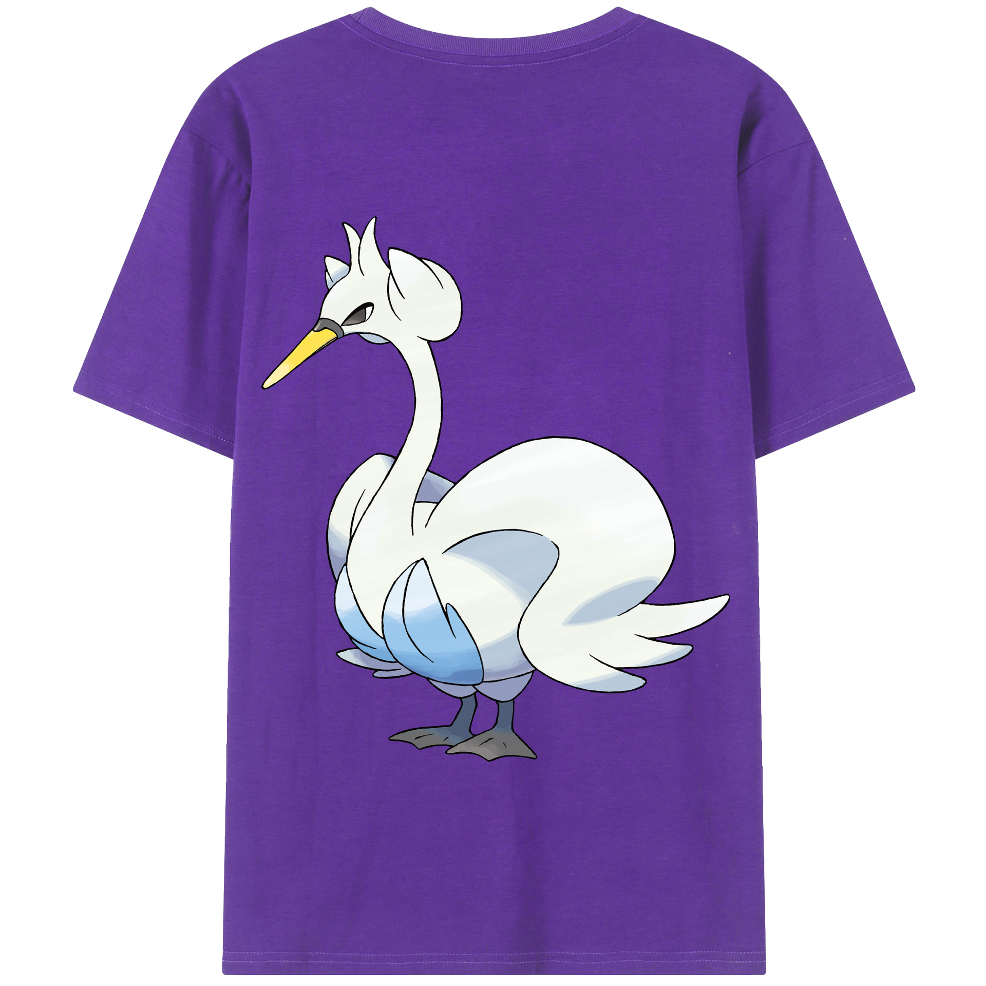 （画像用） ポケットモンスター Pokémon 綿100％半袖Tシャツ（背面プリント）
