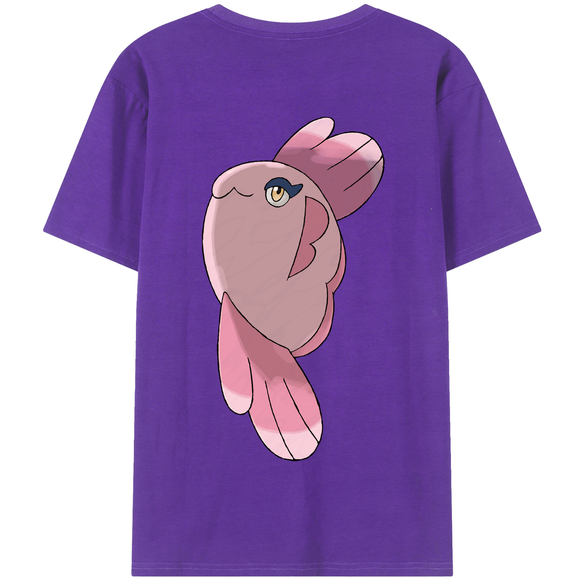 （画像用） ポケットモンスター Pokémon 綿100％半袖Tシャツ（背面プリント）
