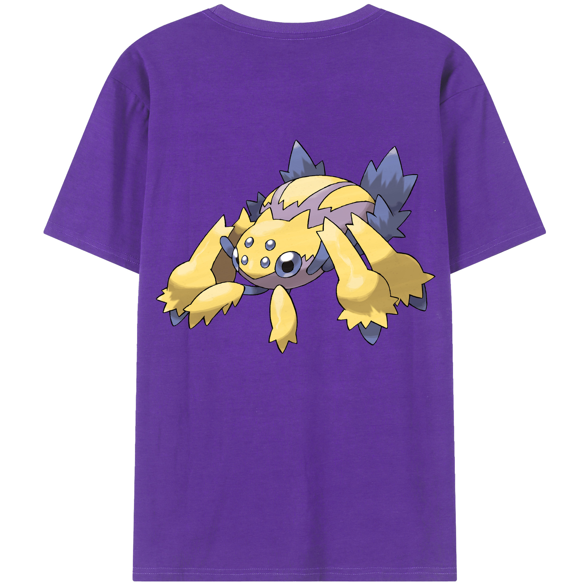 （画像用） ポケットモンスター Pokémon 綿100％半袖Tシャツ（背面プリント）