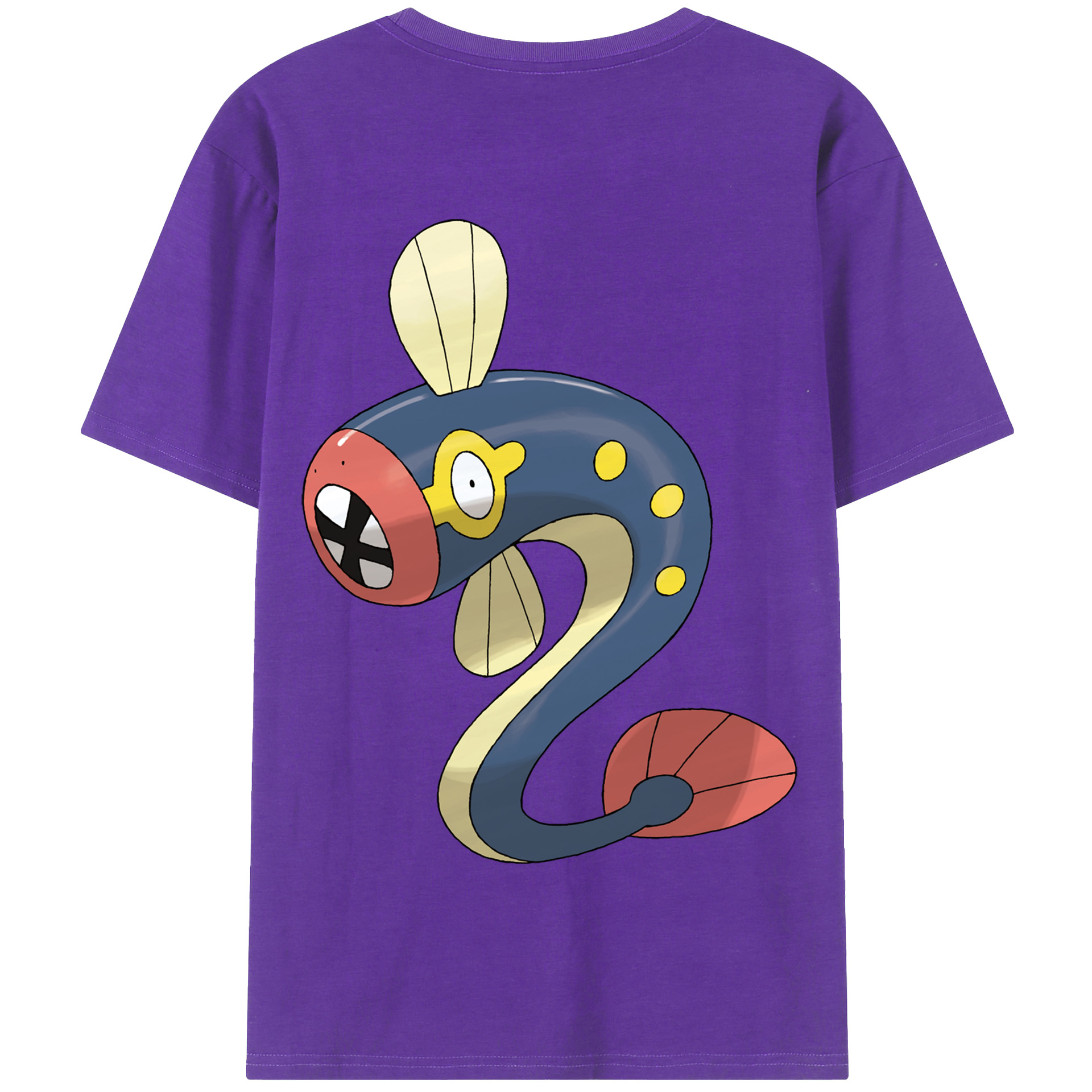 （画像用） ポケットモンスター Pokémon 綿100％半袖Tシャツ（背面プリント）
