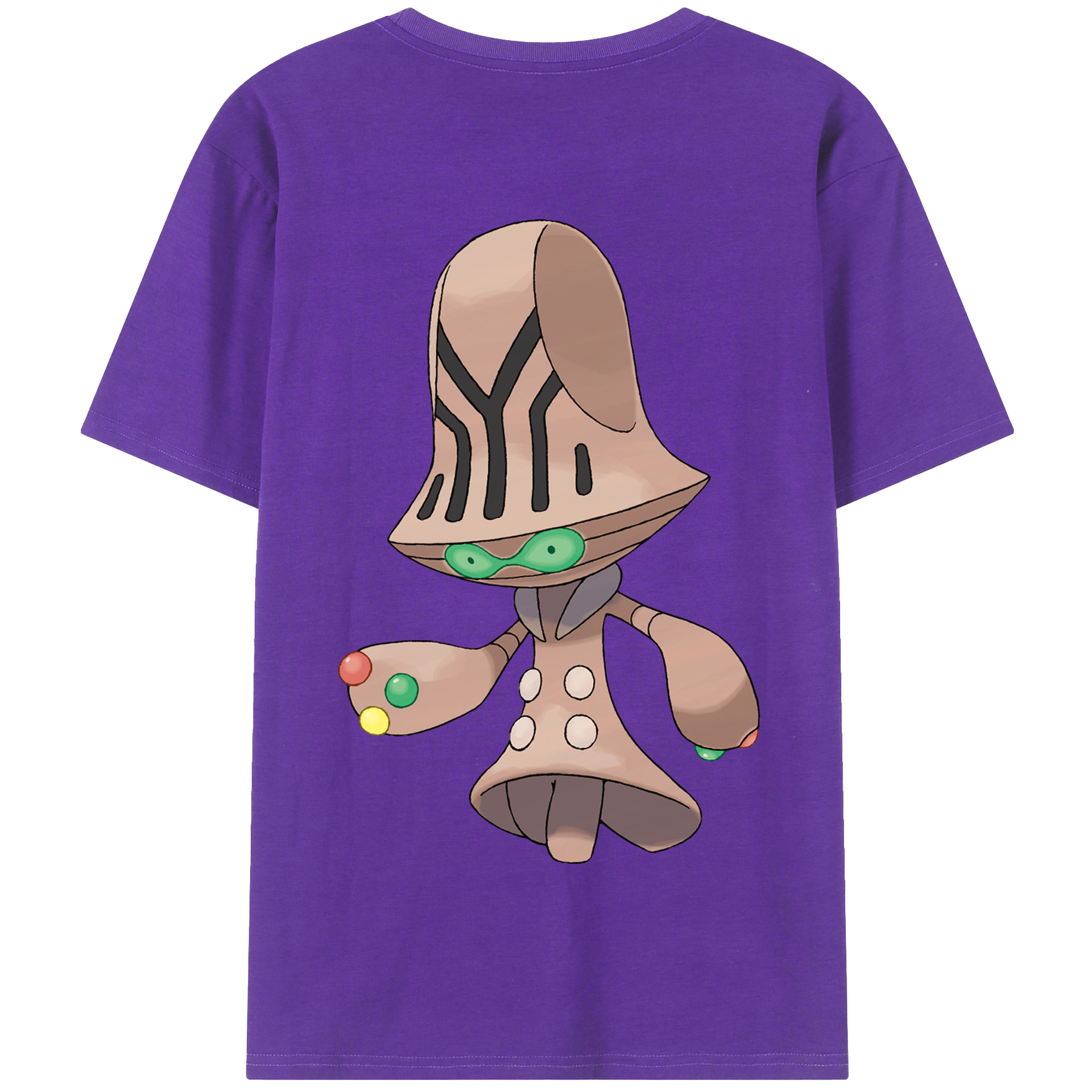 （画像用） ポケットモンスター Pokémon 綿100％半袖Tシャツ（背面プリント）