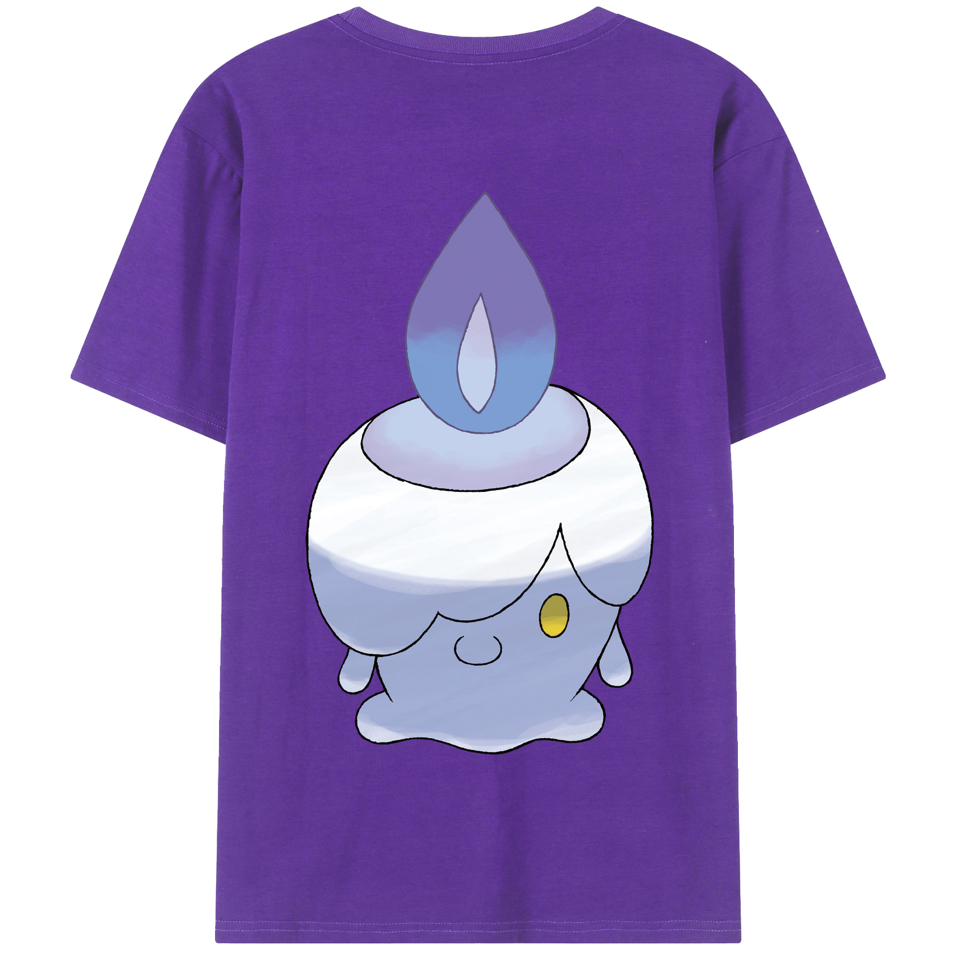 （画像用） ポケットモンスター Pokémon 綿100％半袖Tシャツ（背面プリント）
