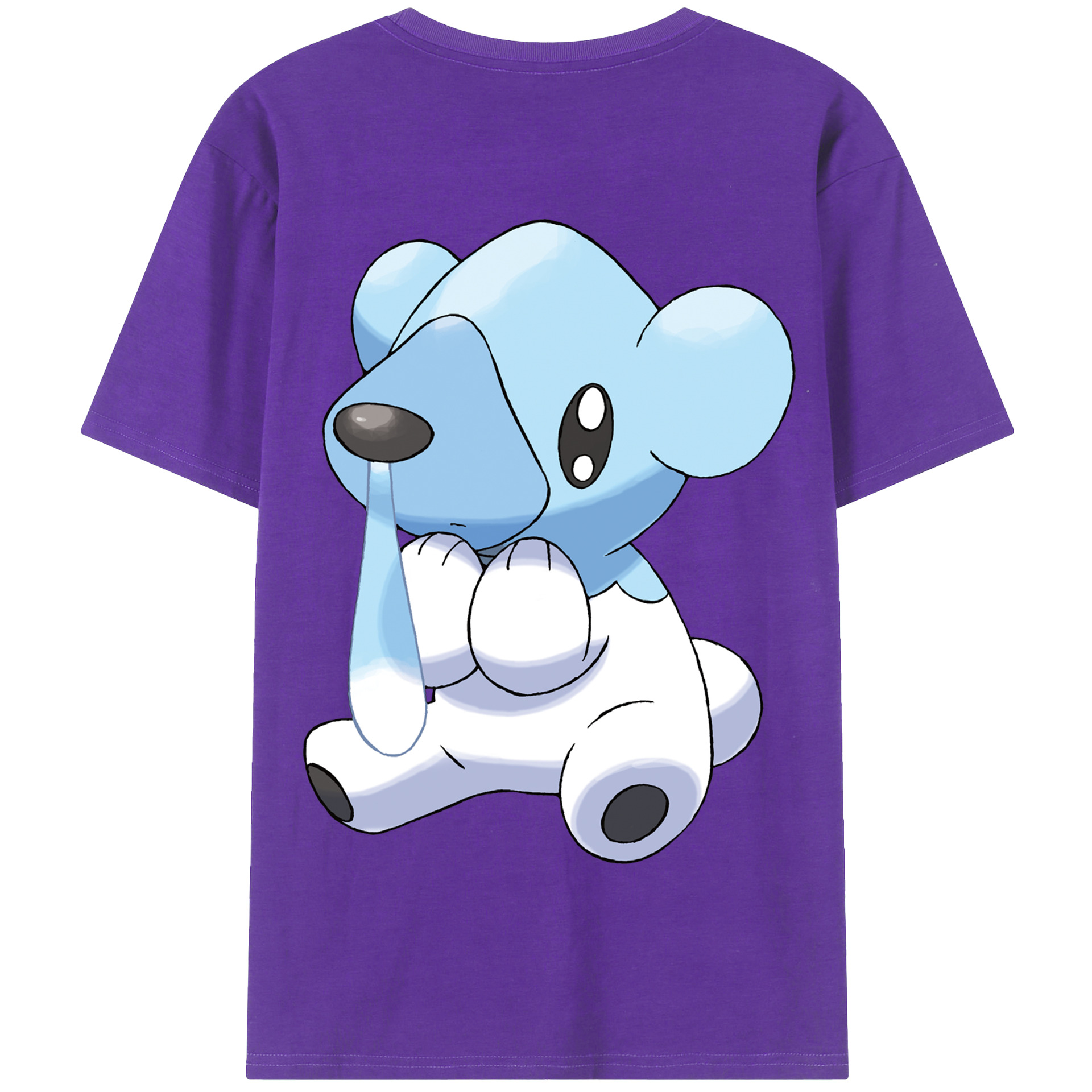 （画像用） ポケットモンスター Pokémon 綿100％半袖Tシャツ（背面プリント）
