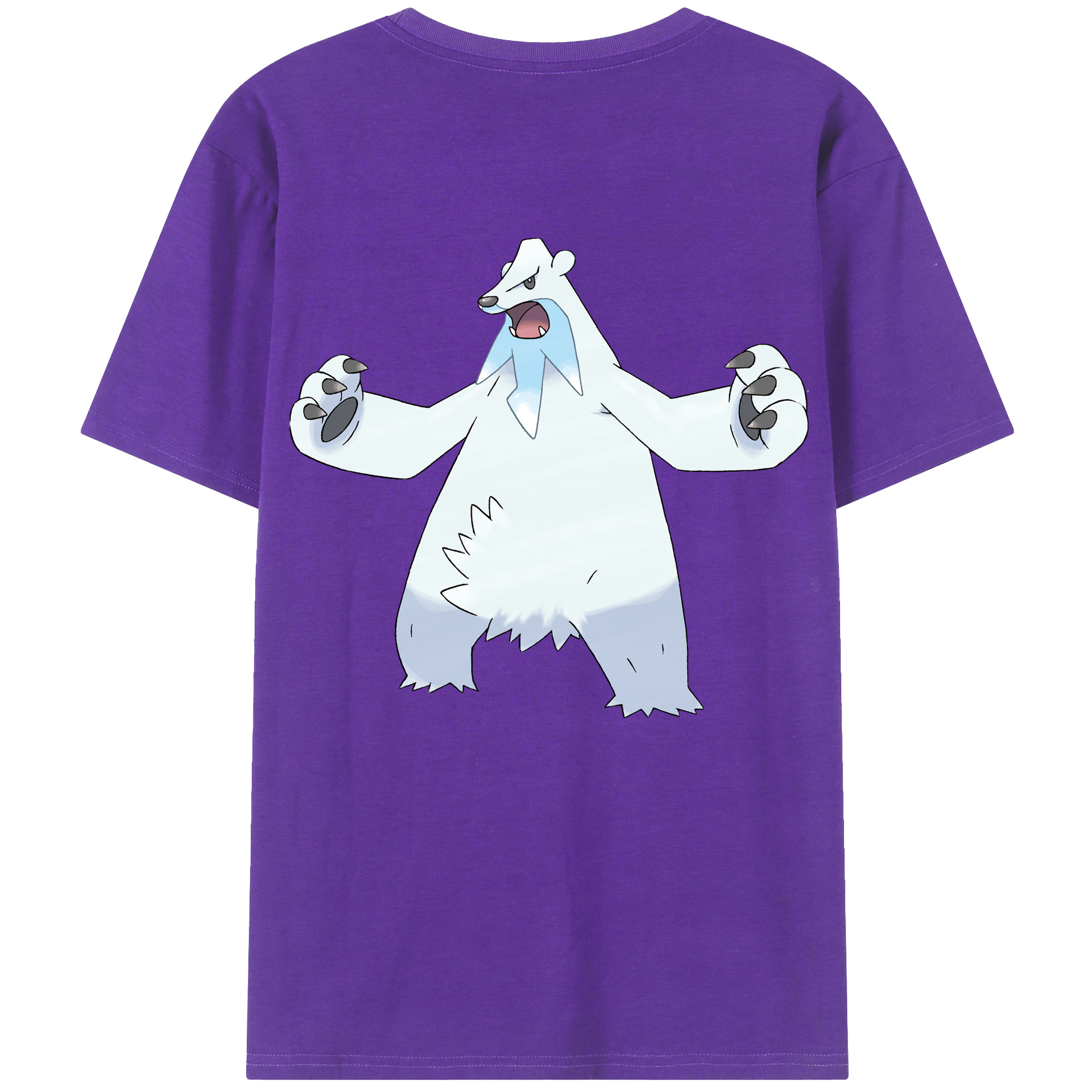 （画像用） ポケットモンスター Pokémon 綿100％半袖Tシャツ（背面プリント）