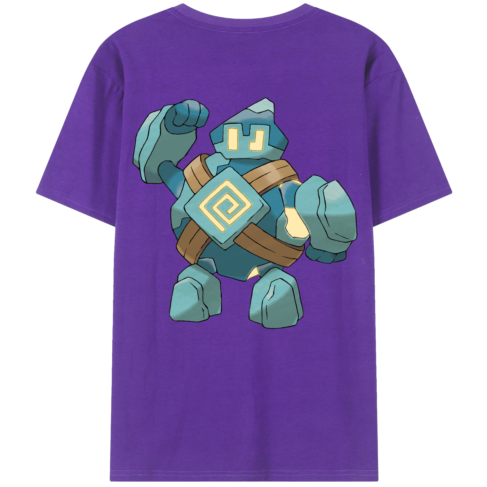 （画像用） ポケットモンスター Pokémon 綿100％半袖Tシャツ（背面プリント）