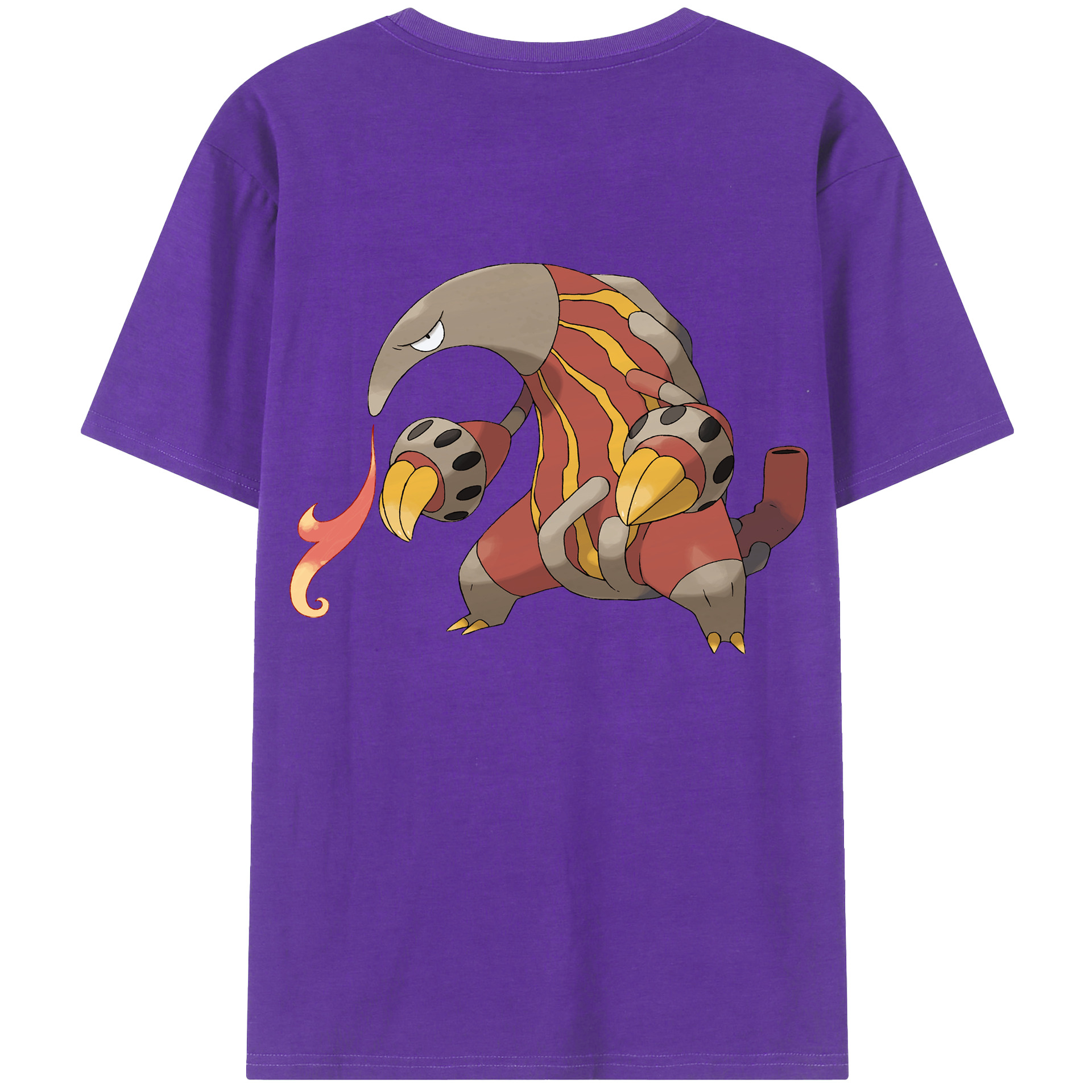 （画像用） ポケットモンスター Pokémon 綿100％半袖Tシャツ（背面プリント）