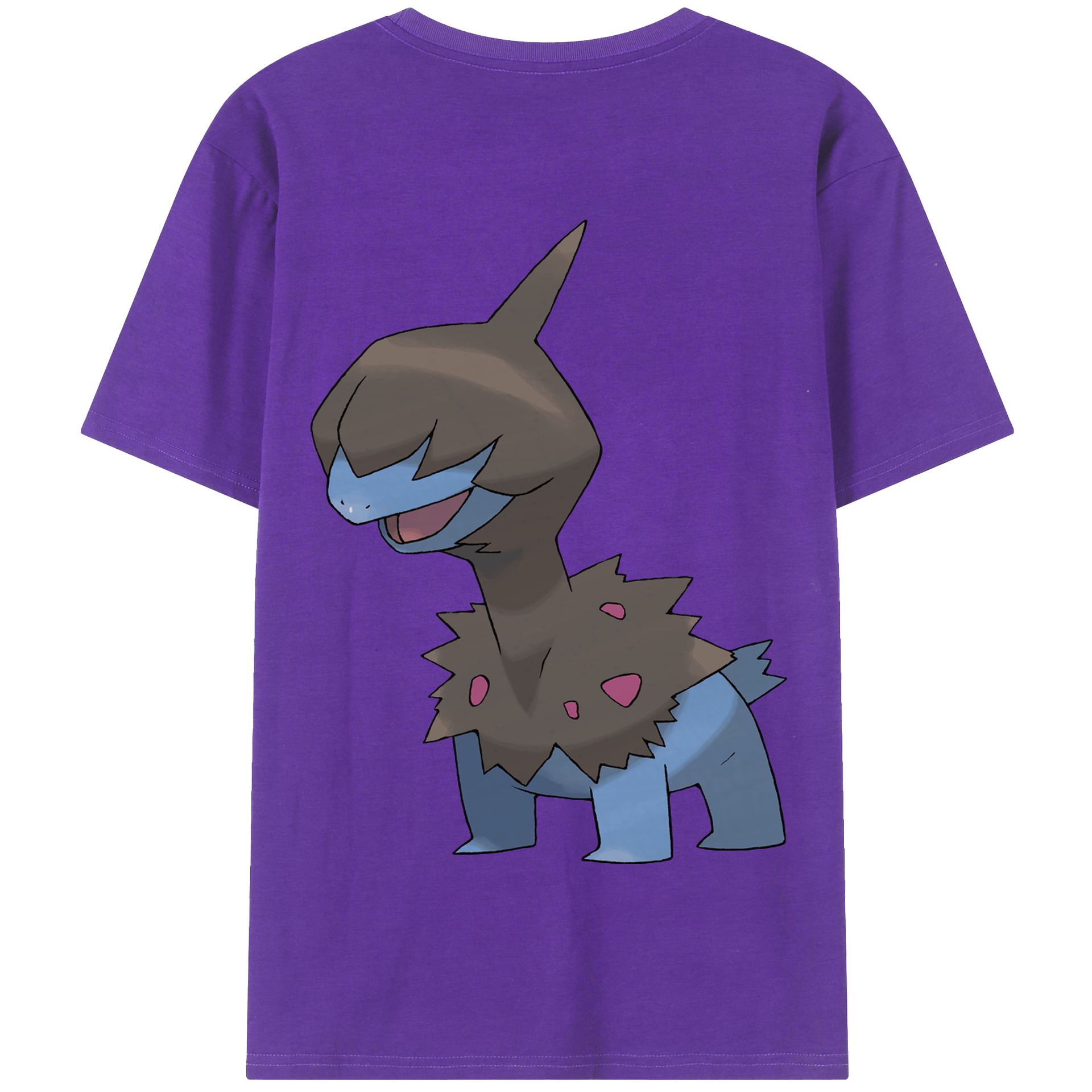 （画像用） ポケットモンスター Pokémon 綿100％半袖Tシャツ（背面プリント）