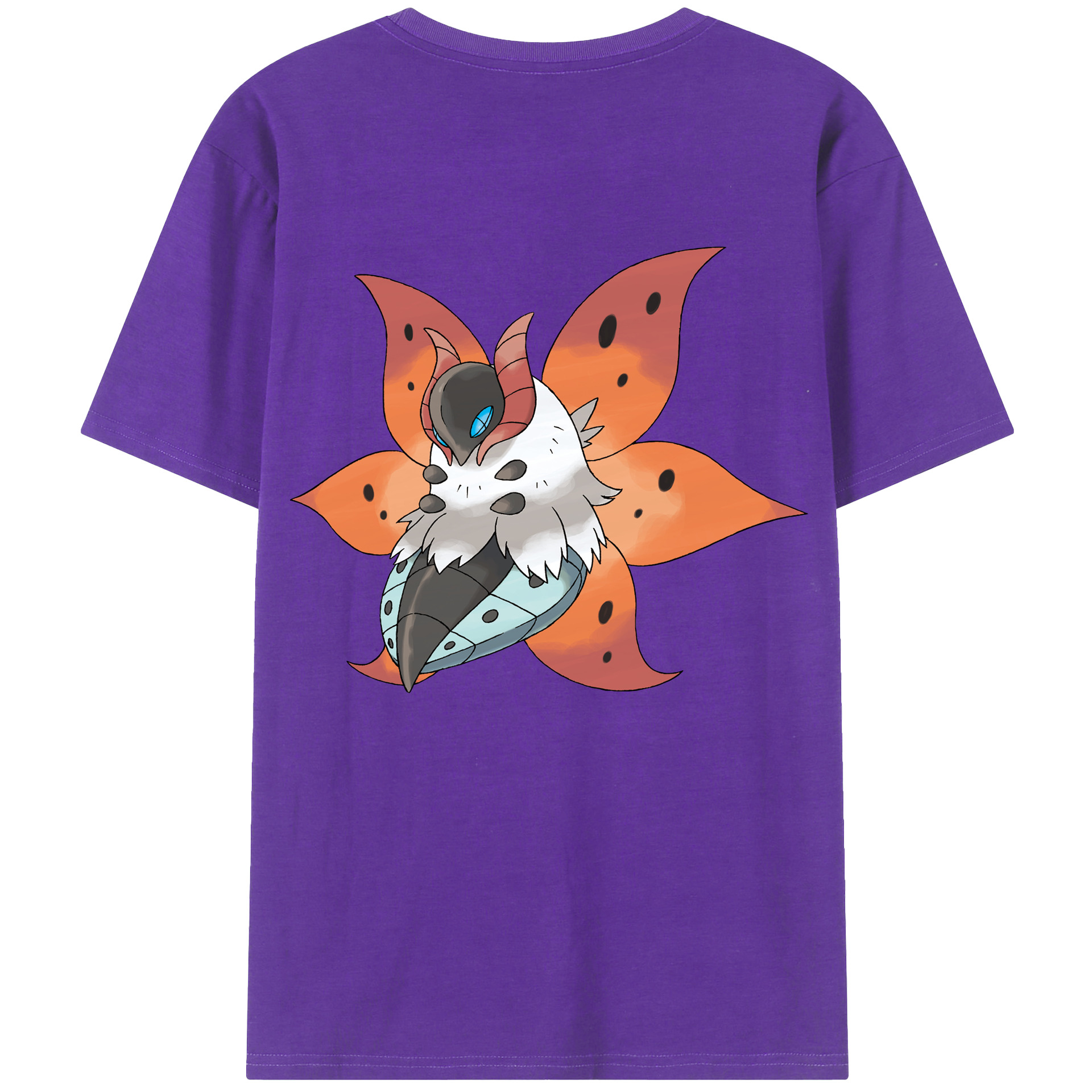 （画像用） ポケットモンスター Pokémon 綿100％半袖Tシャツ（背面プリント）