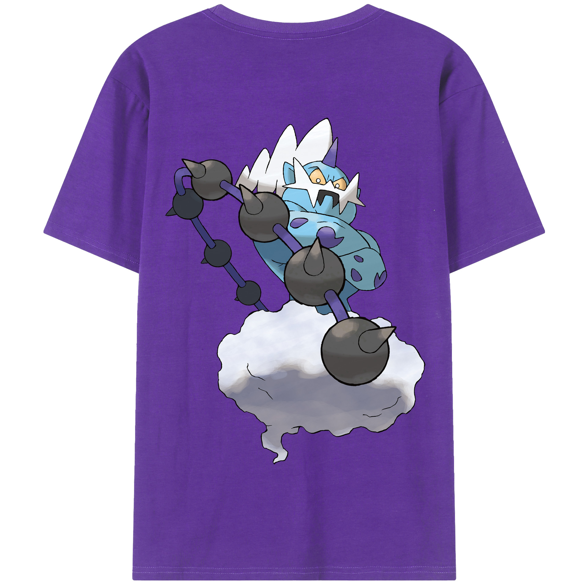 （画像用） ポケットモンスター Pokémon 綿100％半袖Tシャツ（背面プリント）