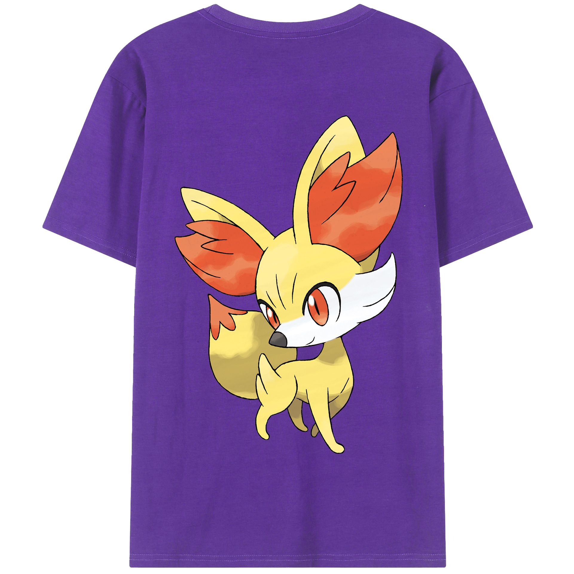 （画像用） ポケットモンスター Pokémon 綿100％半袖Tシャツ（背面プリント）