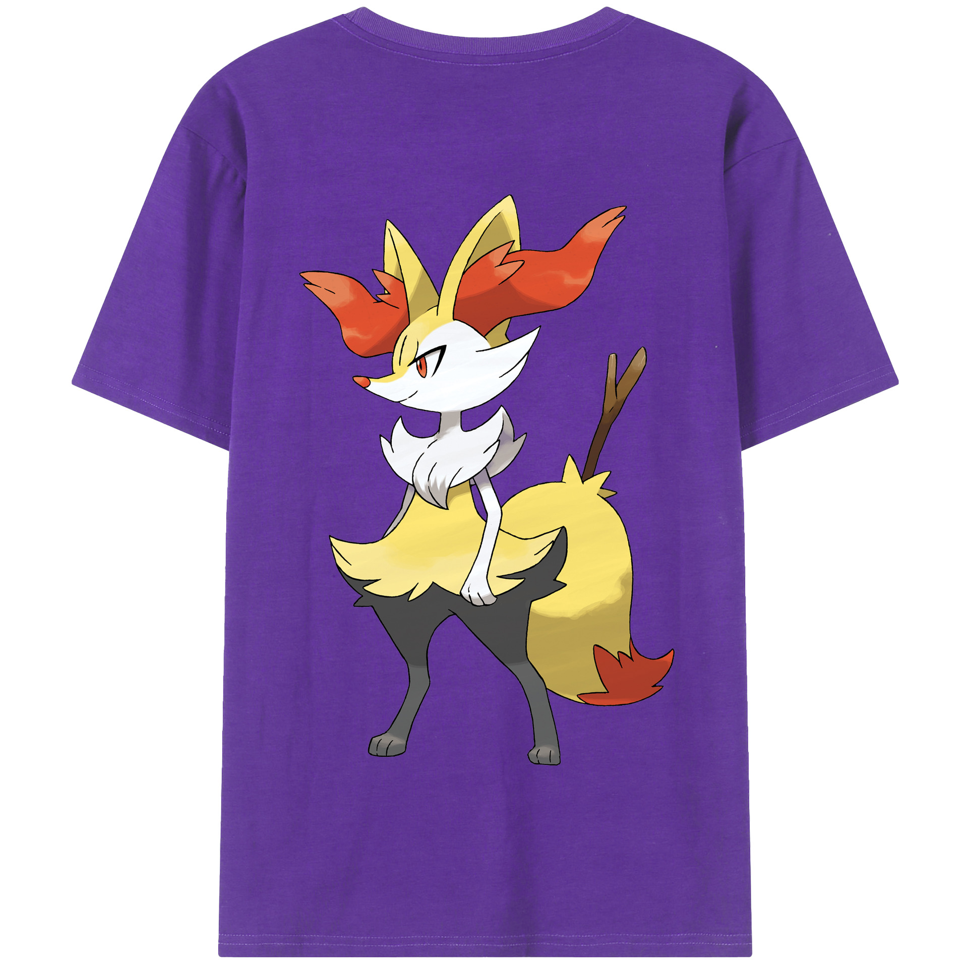 （画像用） ポケットモンスター Pokémon 綿100％半袖Tシャツ（背面プリント）
