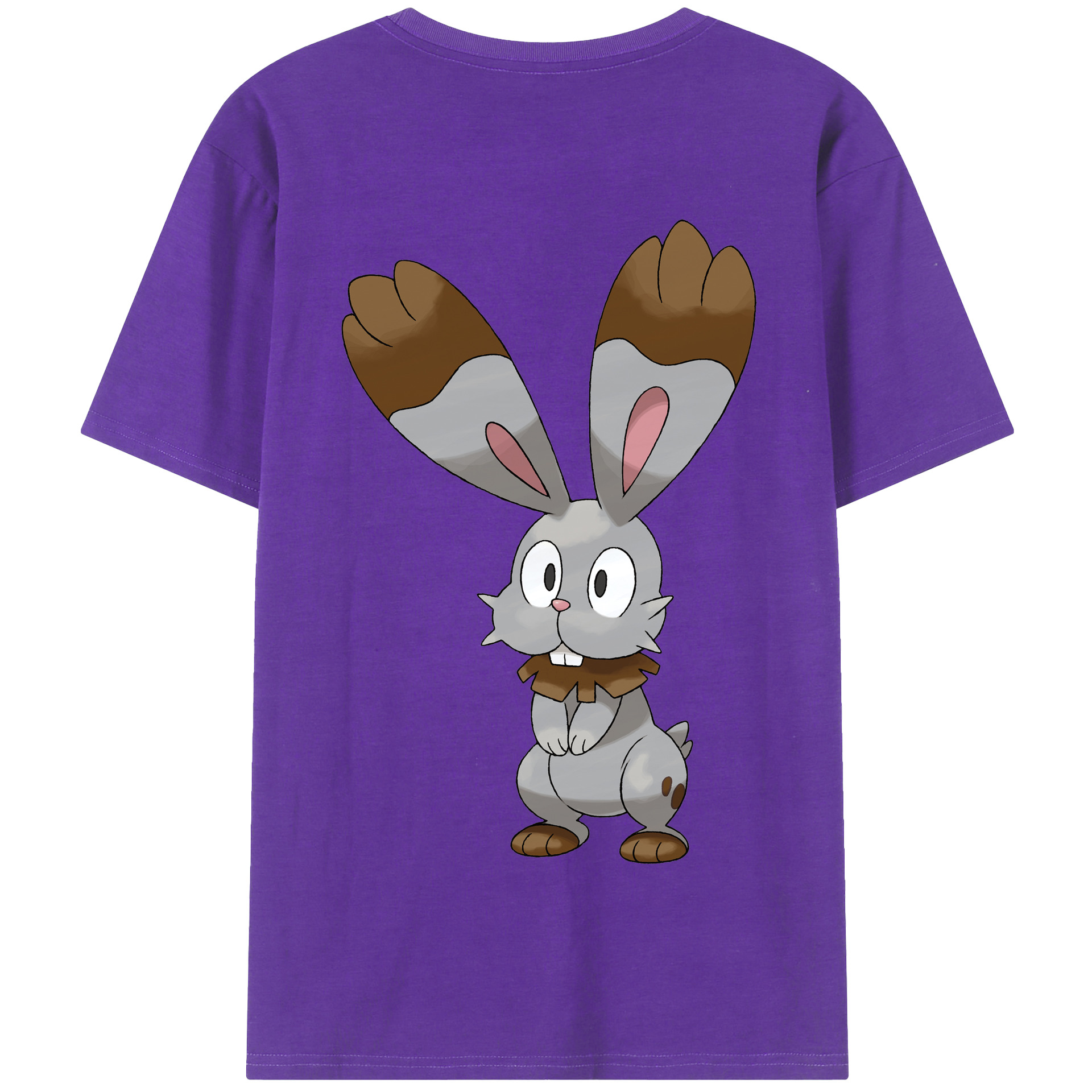 （画像用） ポケットモンスター Pokémon 綿100％半袖Tシャツ（背面プリント）