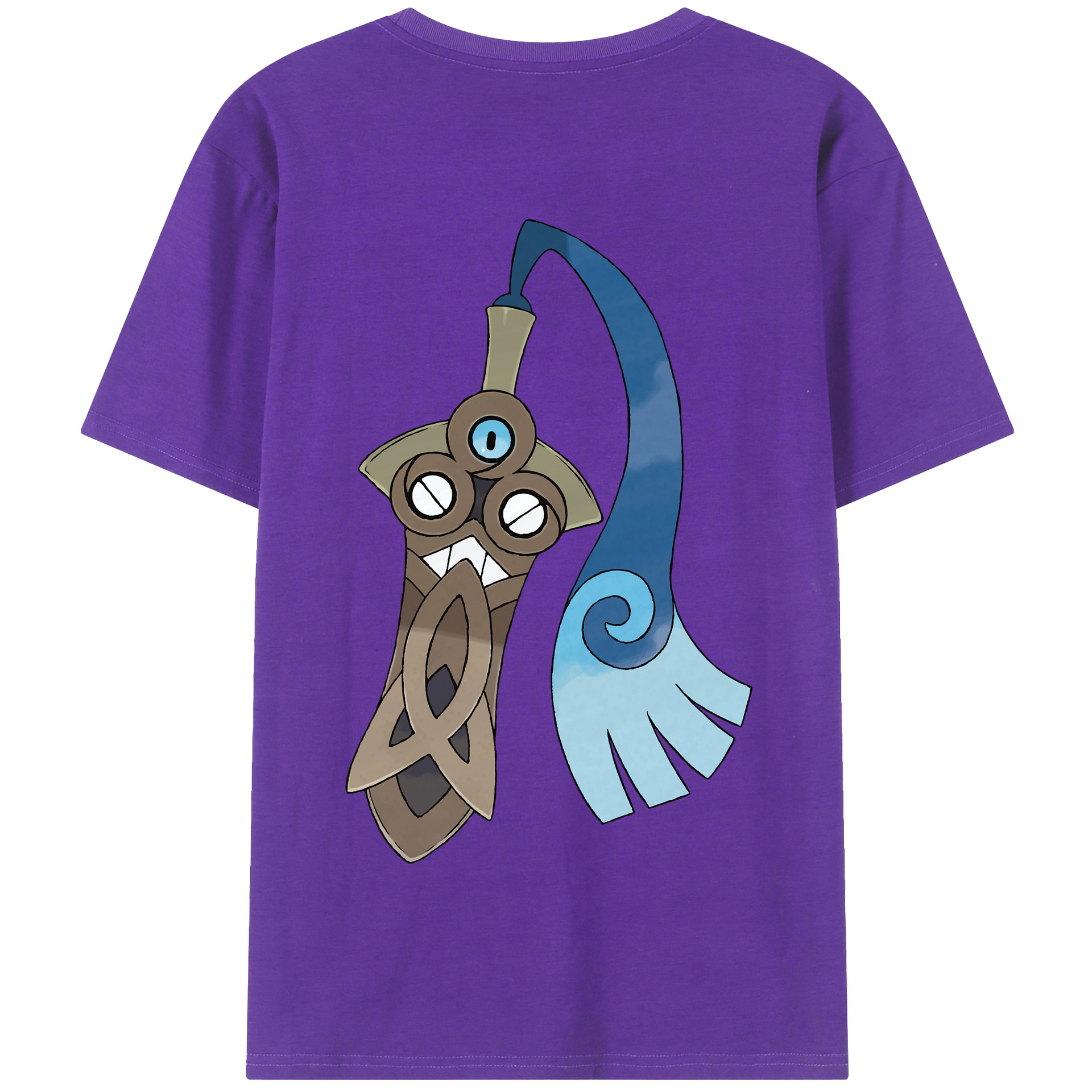 （画像用） ポケットモンスター Pokémon 綿100％半袖Tシャツ（背面プリント）